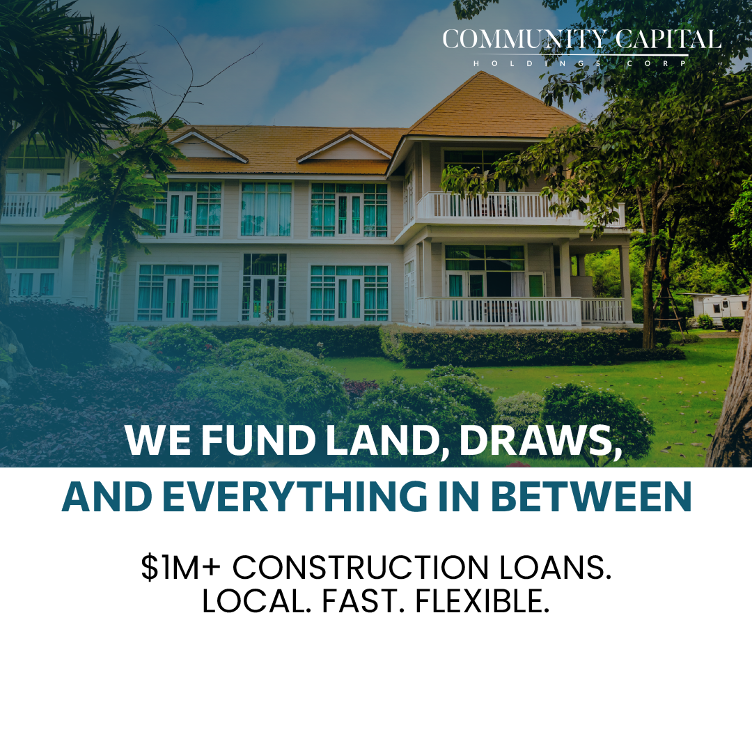 Community Capital Holdings Corporation Facebook ad: Private Lending for Florida Investors