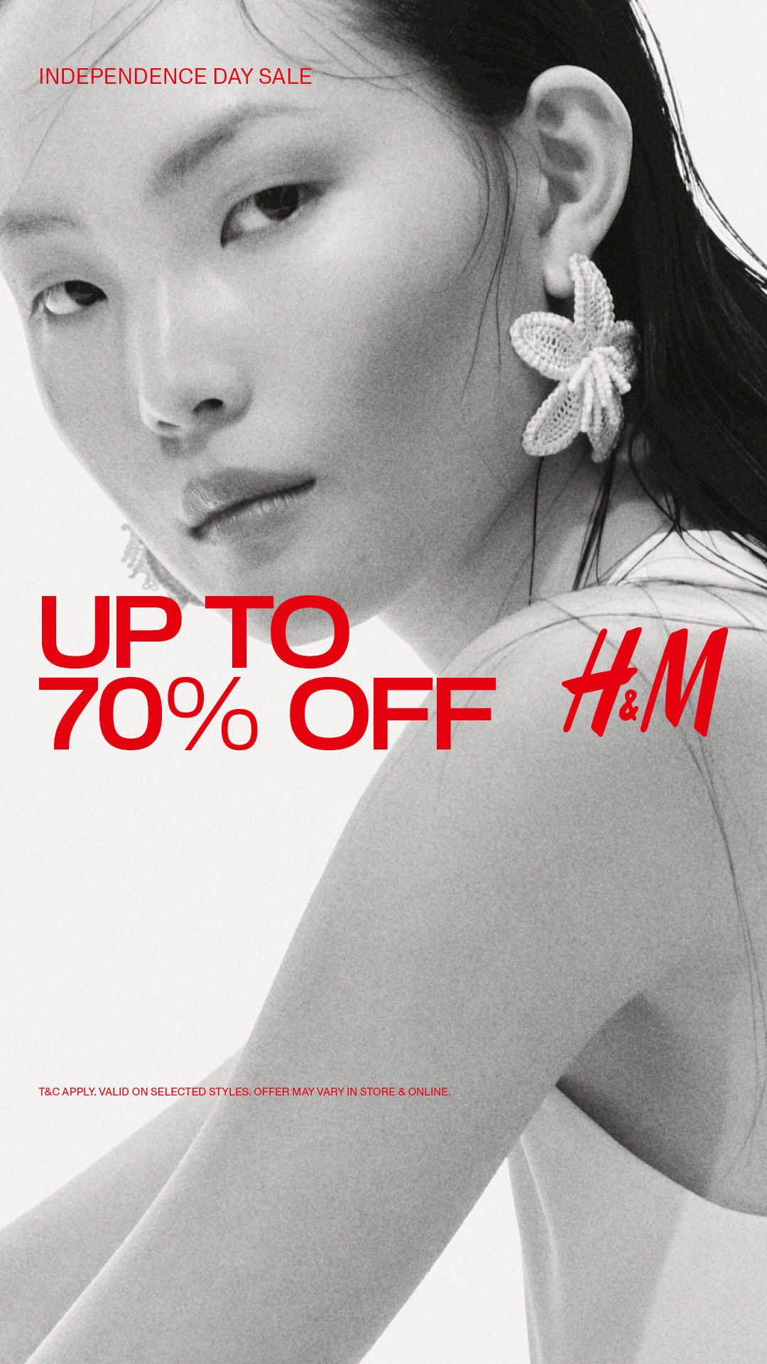 H&M Facebook ad
