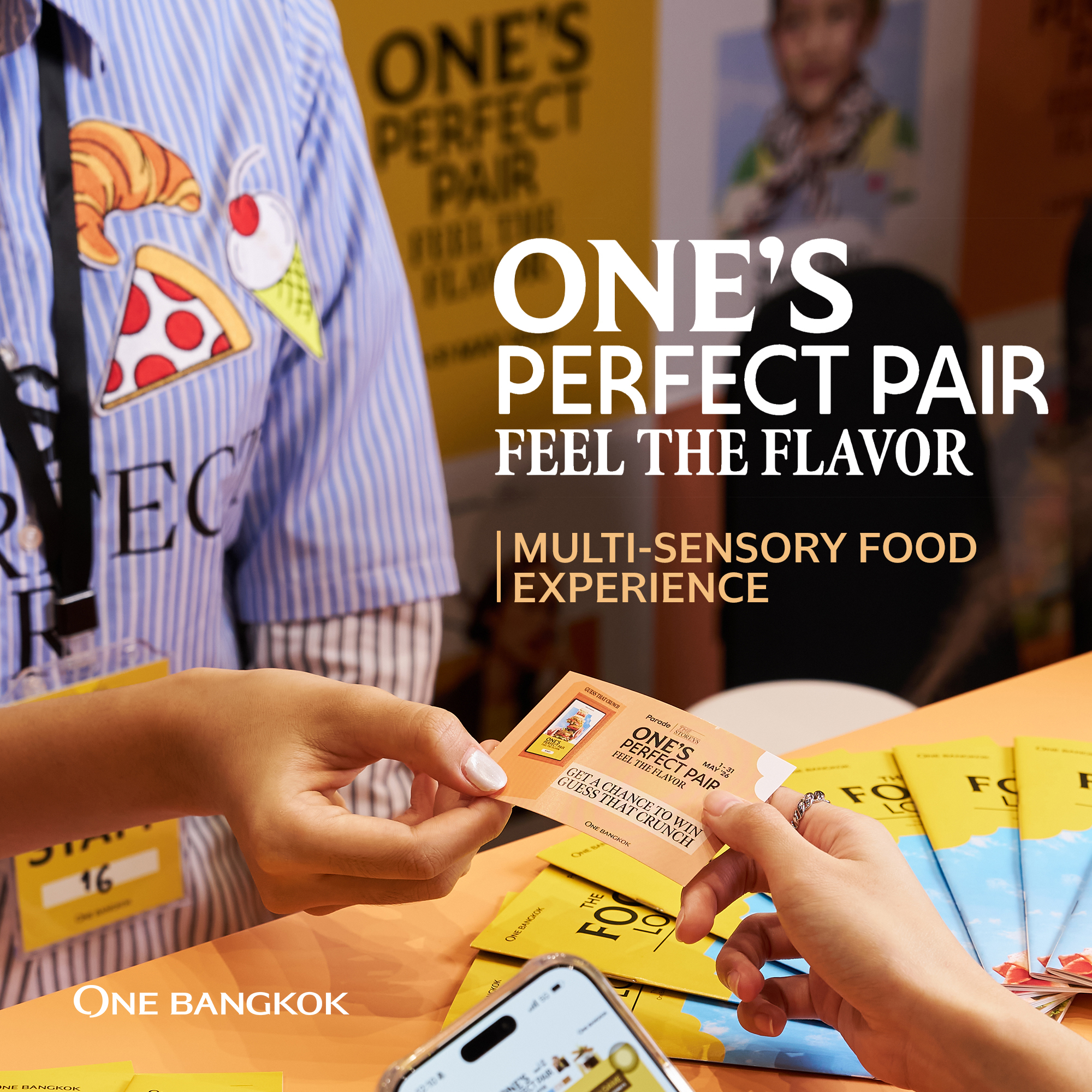 One Bangkok Retail Facebook ad: เปิดประสบการณ์ใหม่กับ One’s Perfect Pair | Feel The Flavor…