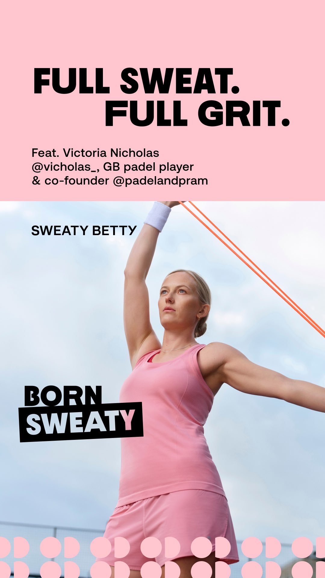 Sweaty Betty Facebook ad