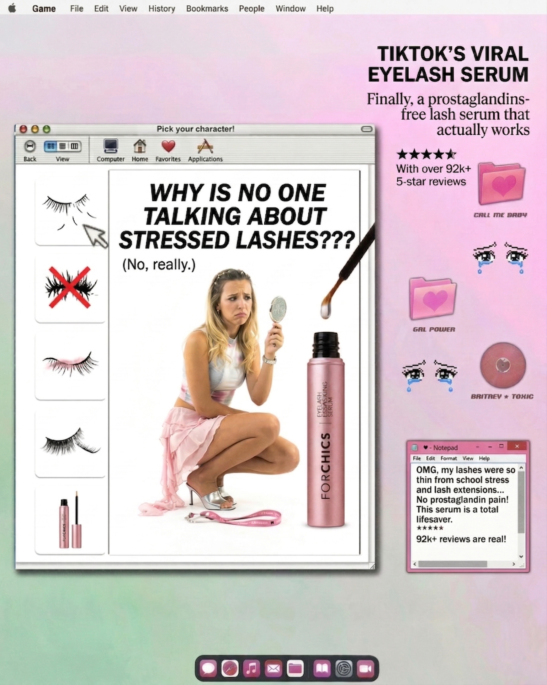 ForChics Beauty Facebook ad