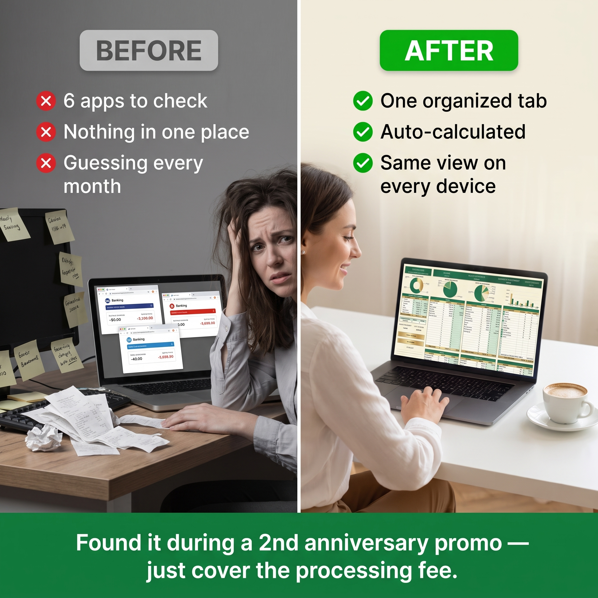 Thesavingbuddy Facebook ad: Free Today ( Just Cover a Processing Fee)