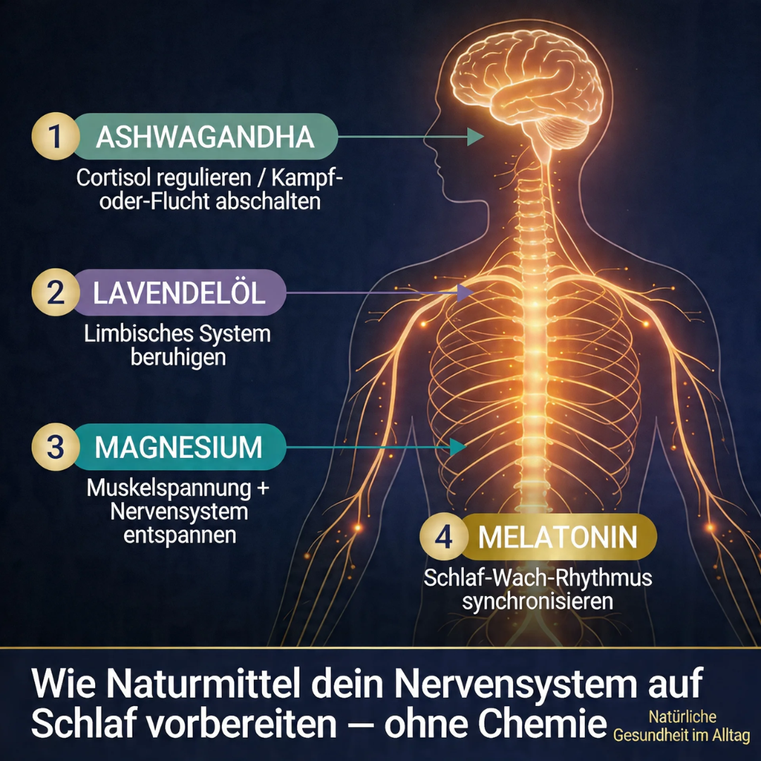 Naturheilratgeber Facebook ad: Die 7 besten Naturmittel für erholsamen Schlaf, sanfte…