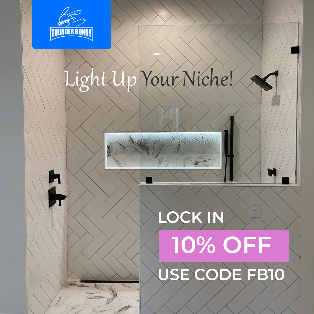 Thunder Bunny Co Facebook ad: Turn Your Bathroom Into a Spa