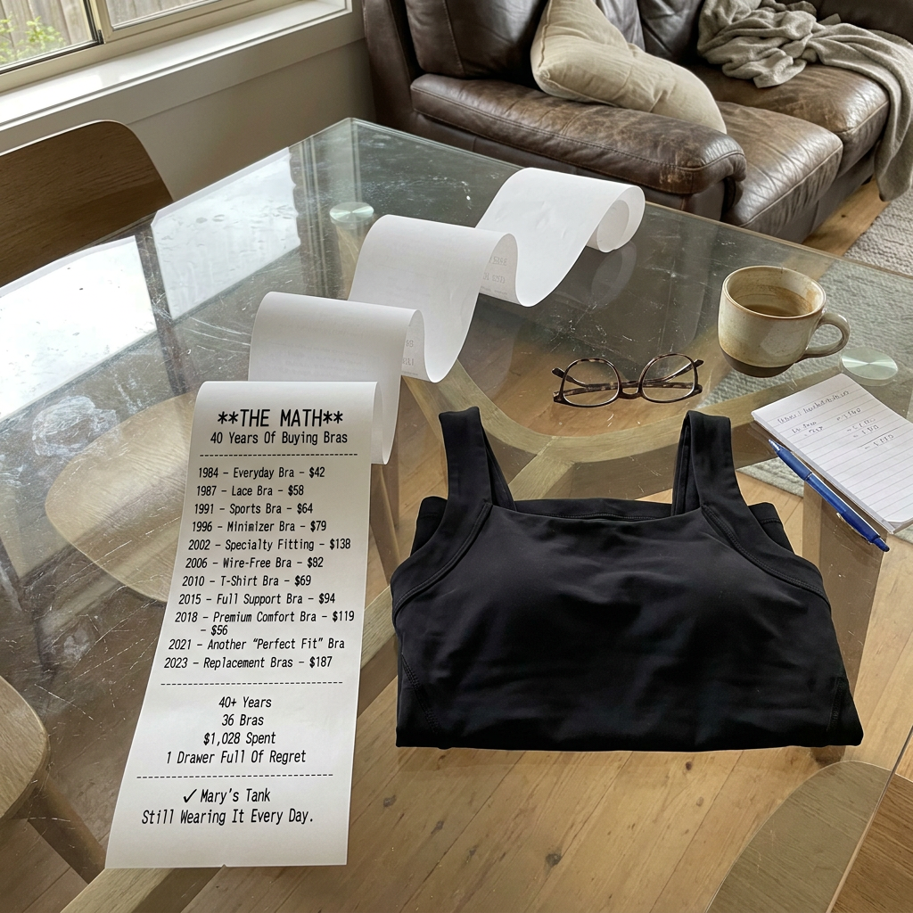 Maggie's Tanks Facebook ad: It’s a Braless 2026