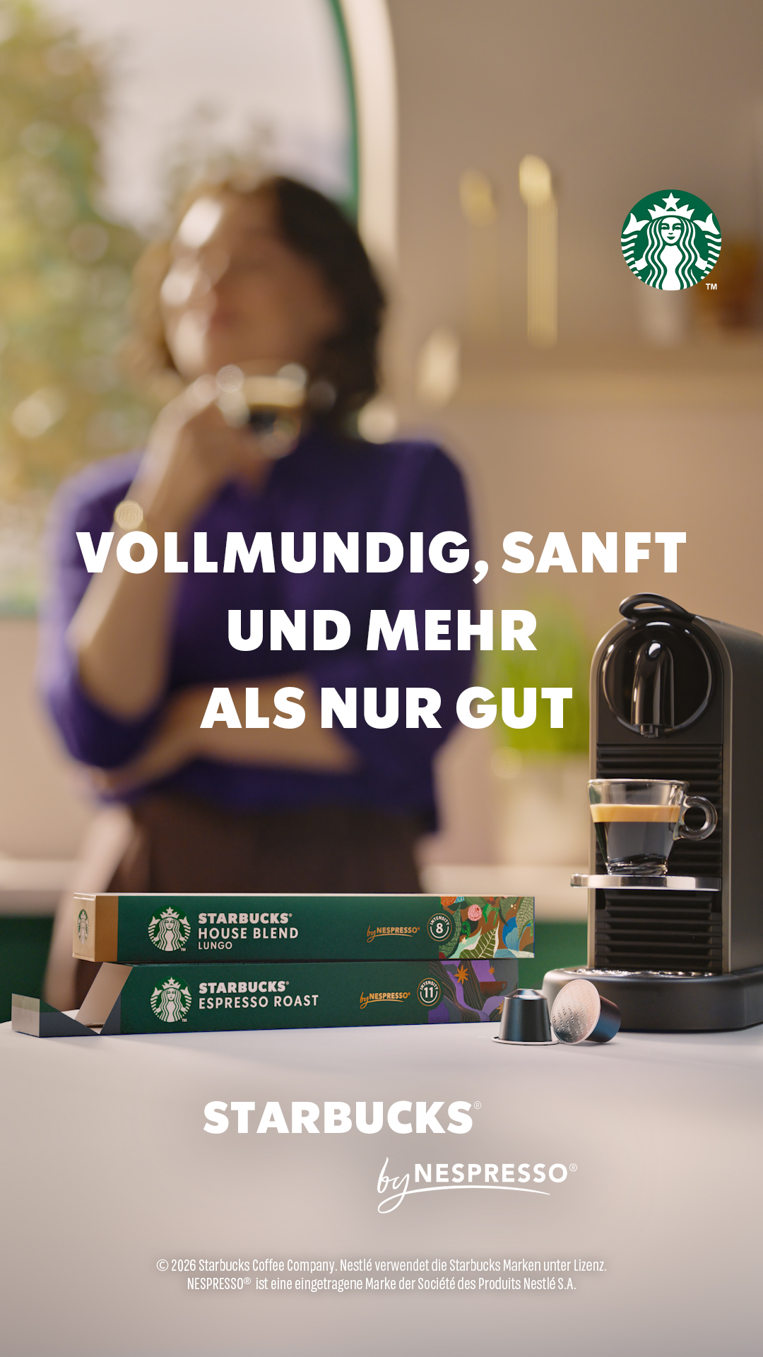 Starbucks At Home Facebook ad: Deine Chance auf tolle Preise