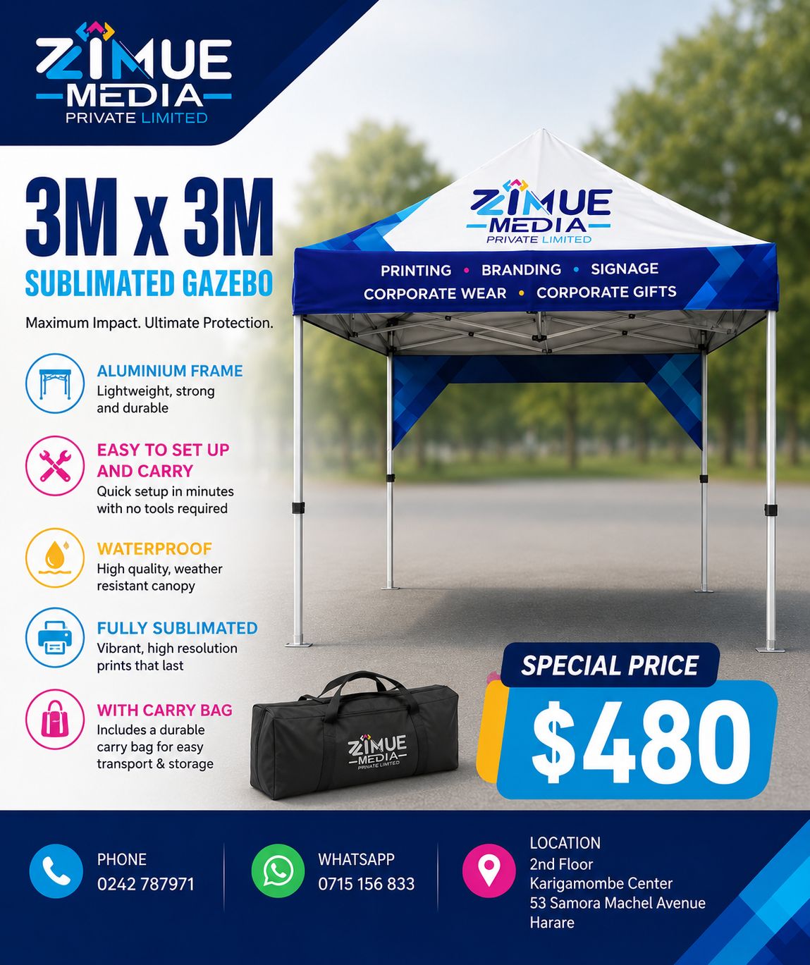 Zimue Media Official Facebook ad