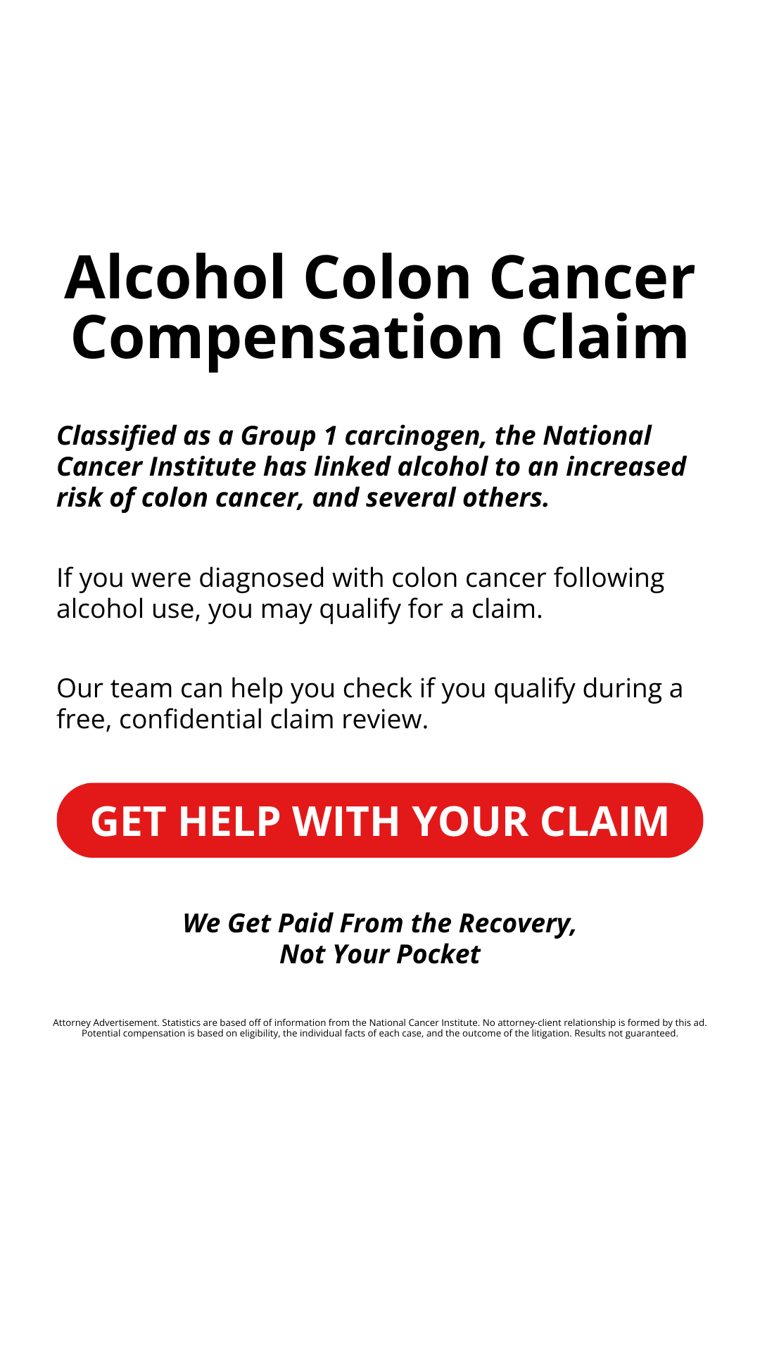 National Justice Center Facebook ad