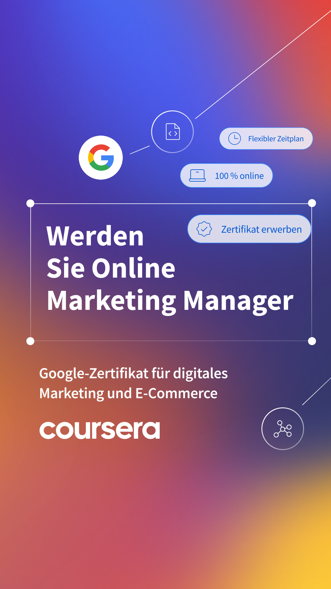 Coursera Facebook ad