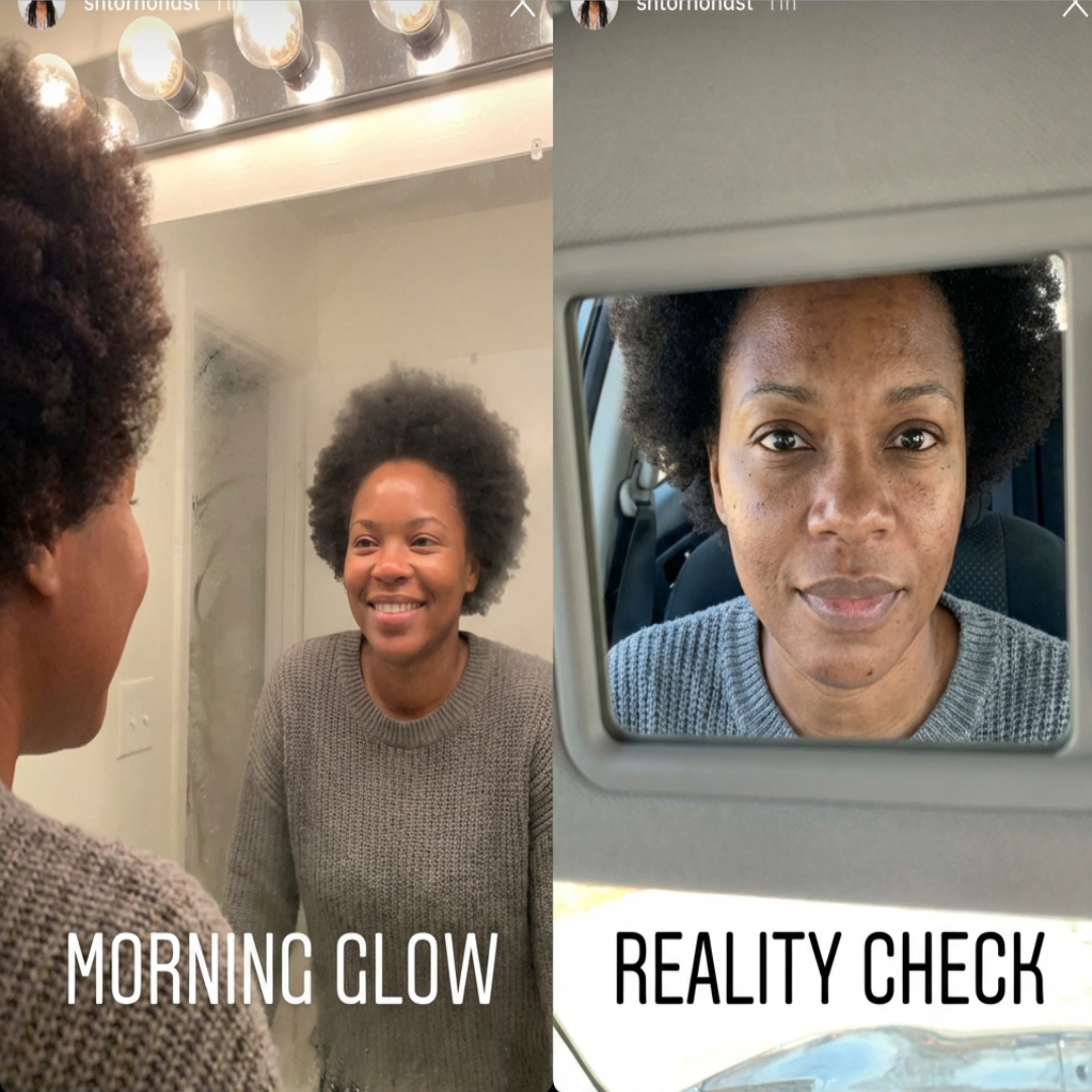 Black skin Connoisseur Facebook ad: Read if you dread mirrors you didn’t prepare for