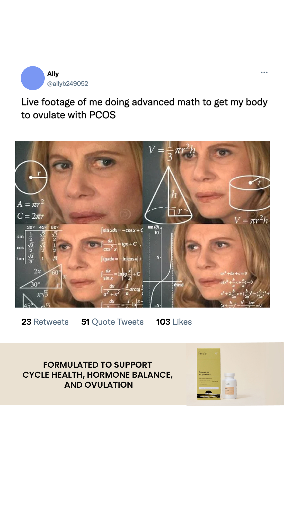 Perelel Facebook ad