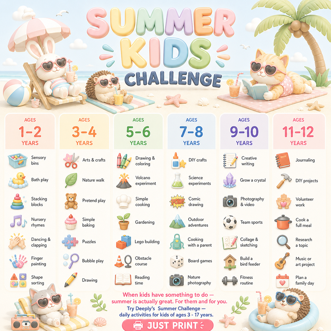 Deeply  - Parenting app Facebook ad