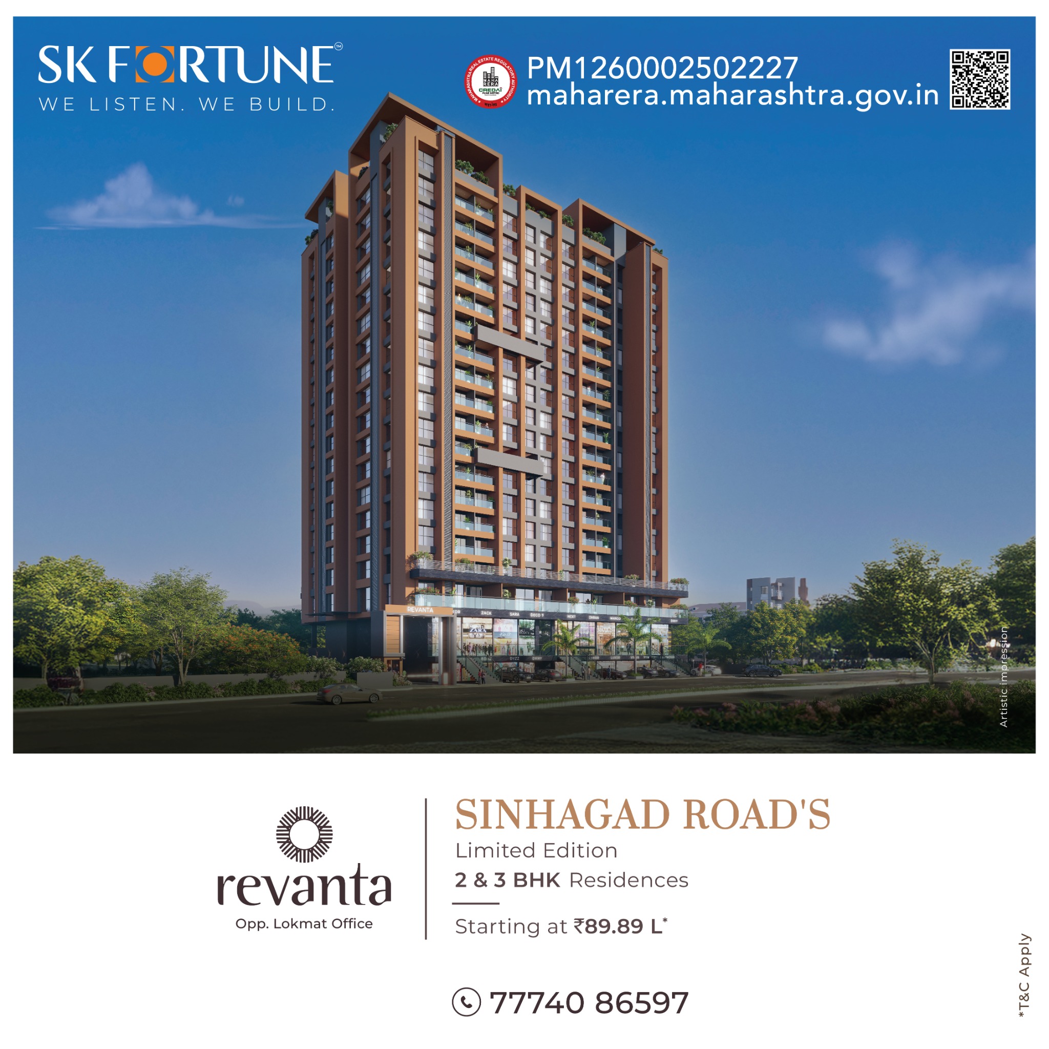 SK Fortune Group Facebook ad