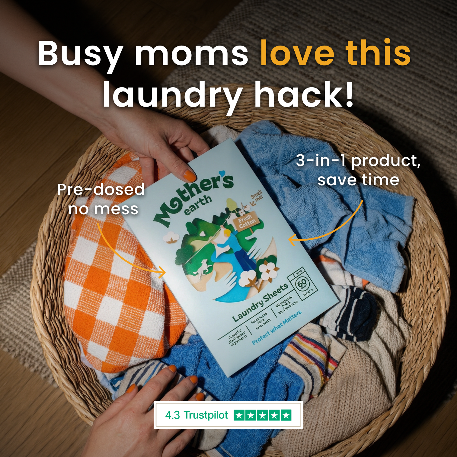 Mothers Earth Facebook ad