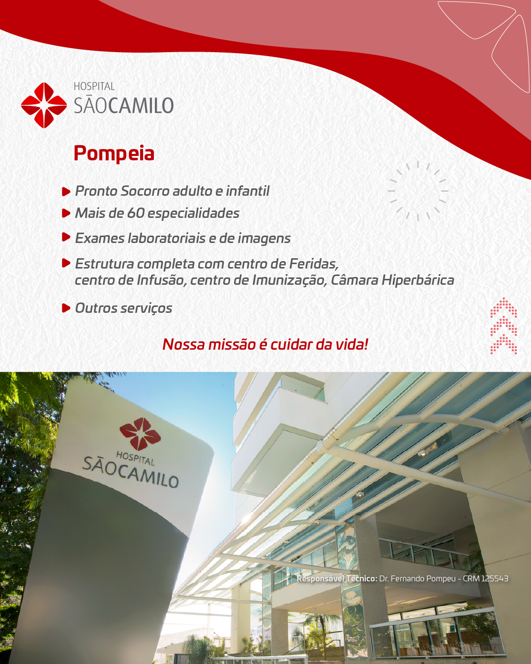 Hospital São Camilo SP Facebook ad