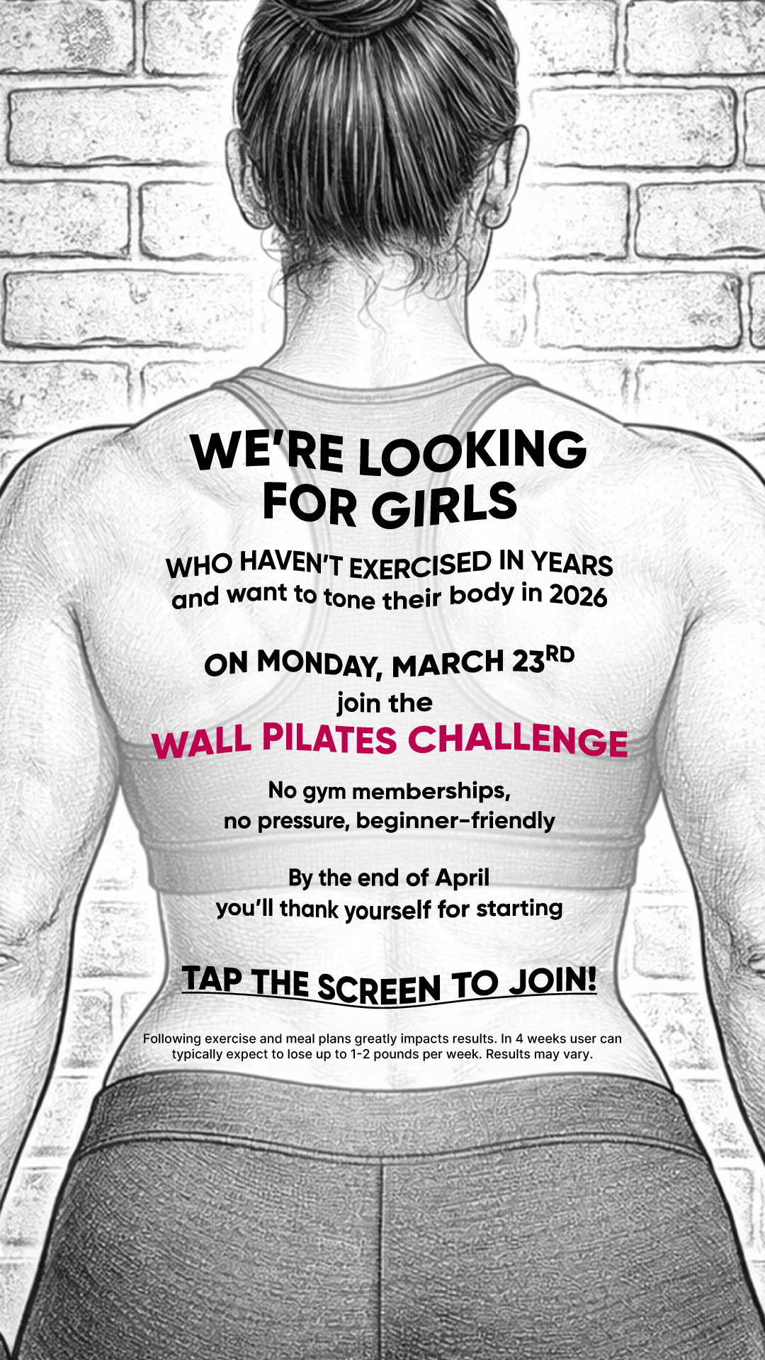 Lessie Fitness Facebook ad