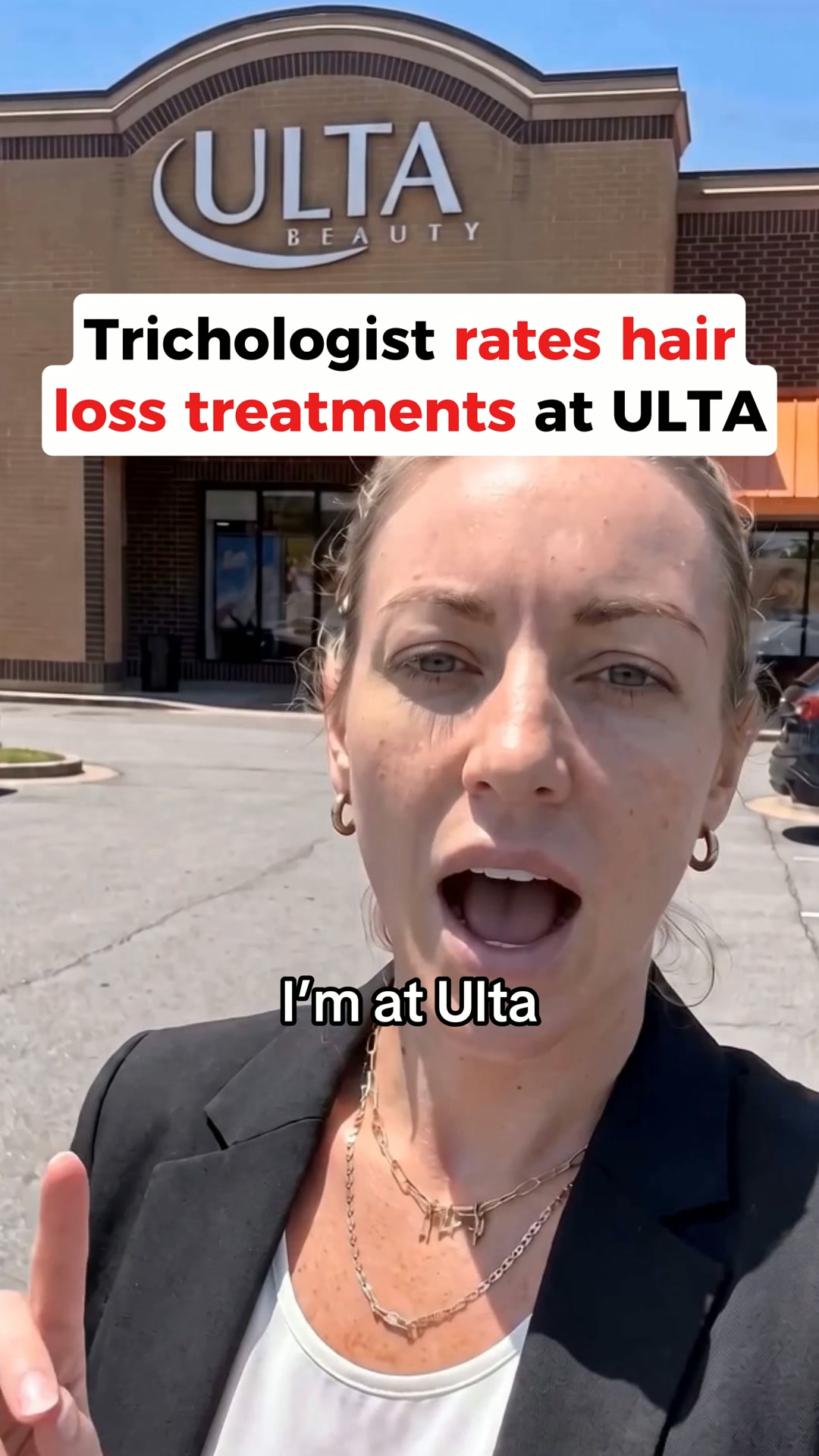 Women’s Hair Loss Institute Facebook ad: Only One Scored 10/10
