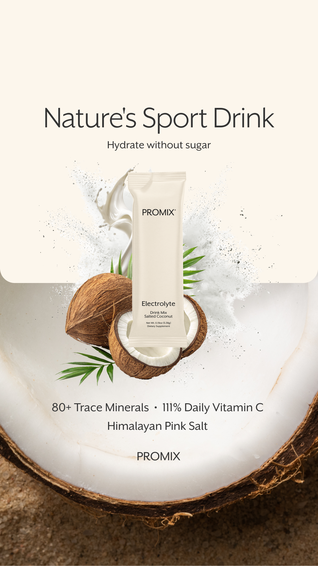 PROMIX Nutrition Facebook ad