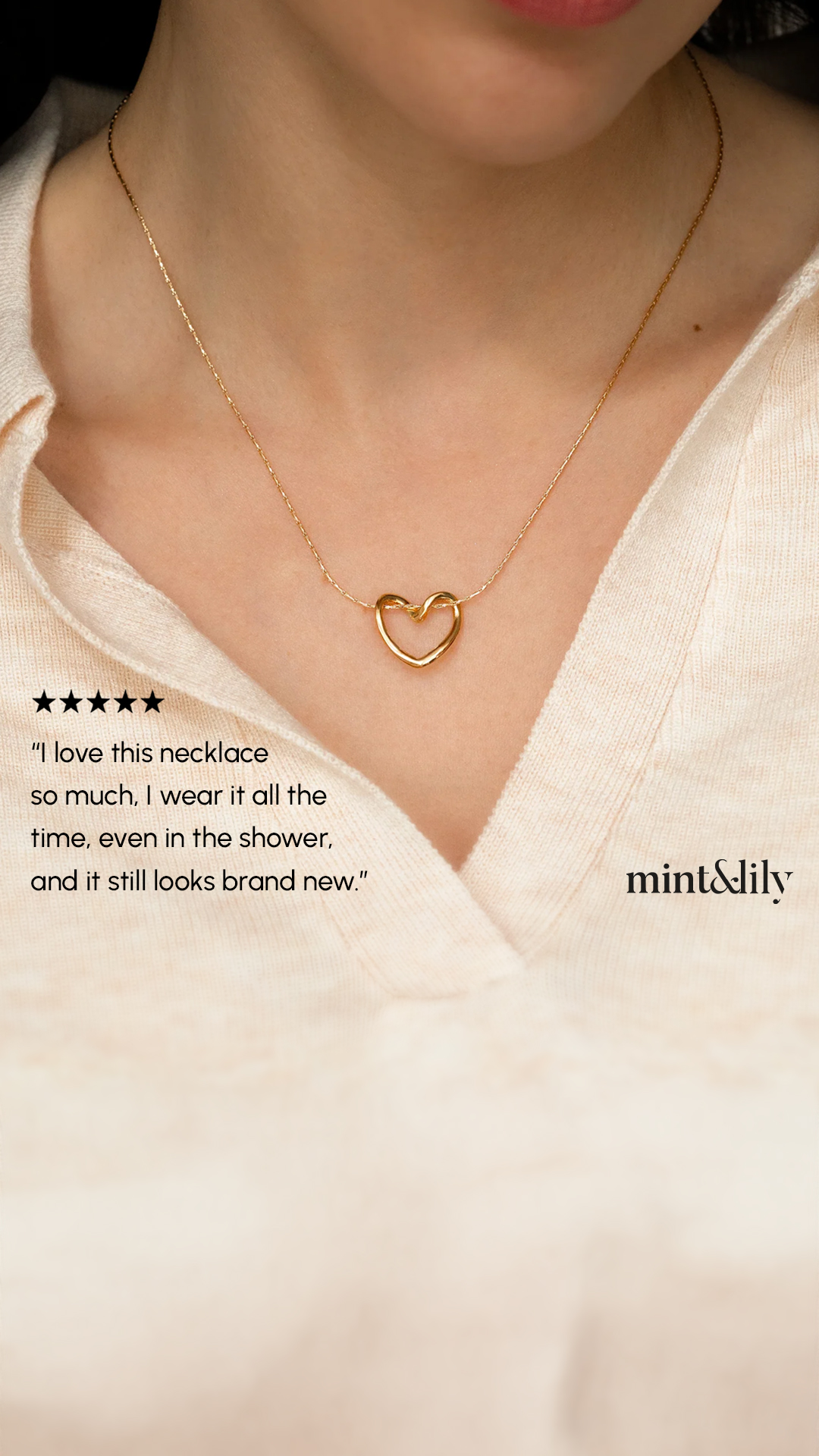 MINT & LILY Facebook ad