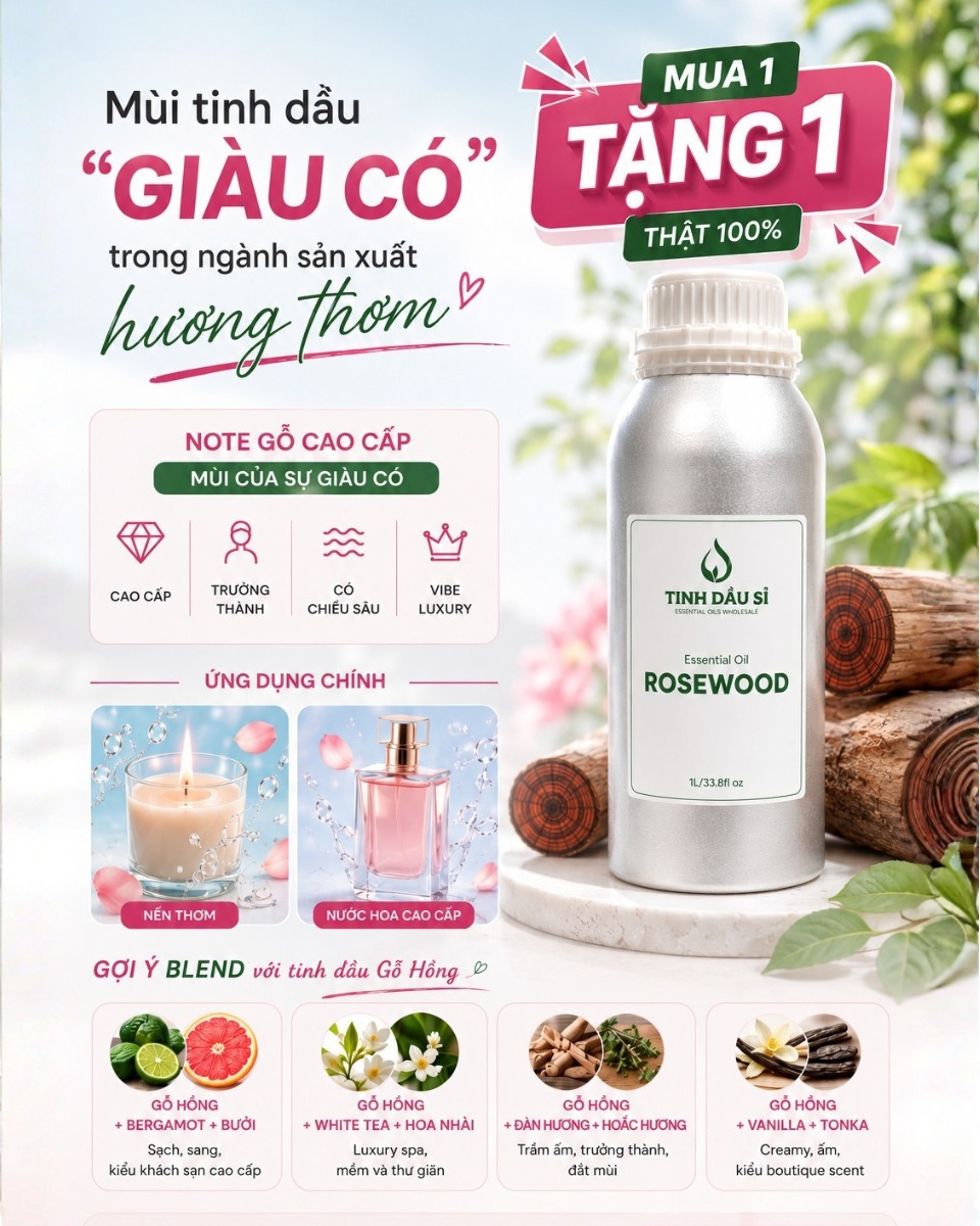 Tổng kho Tinh dầu Nhập khẩu Giá Sỉ Facebook ad