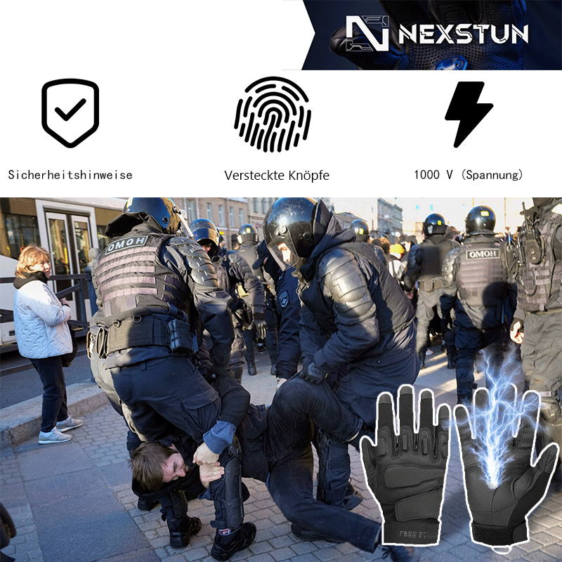 Yin61at.homes Facebook ad: NEXSTUN intelligente Schutzhandschuhe