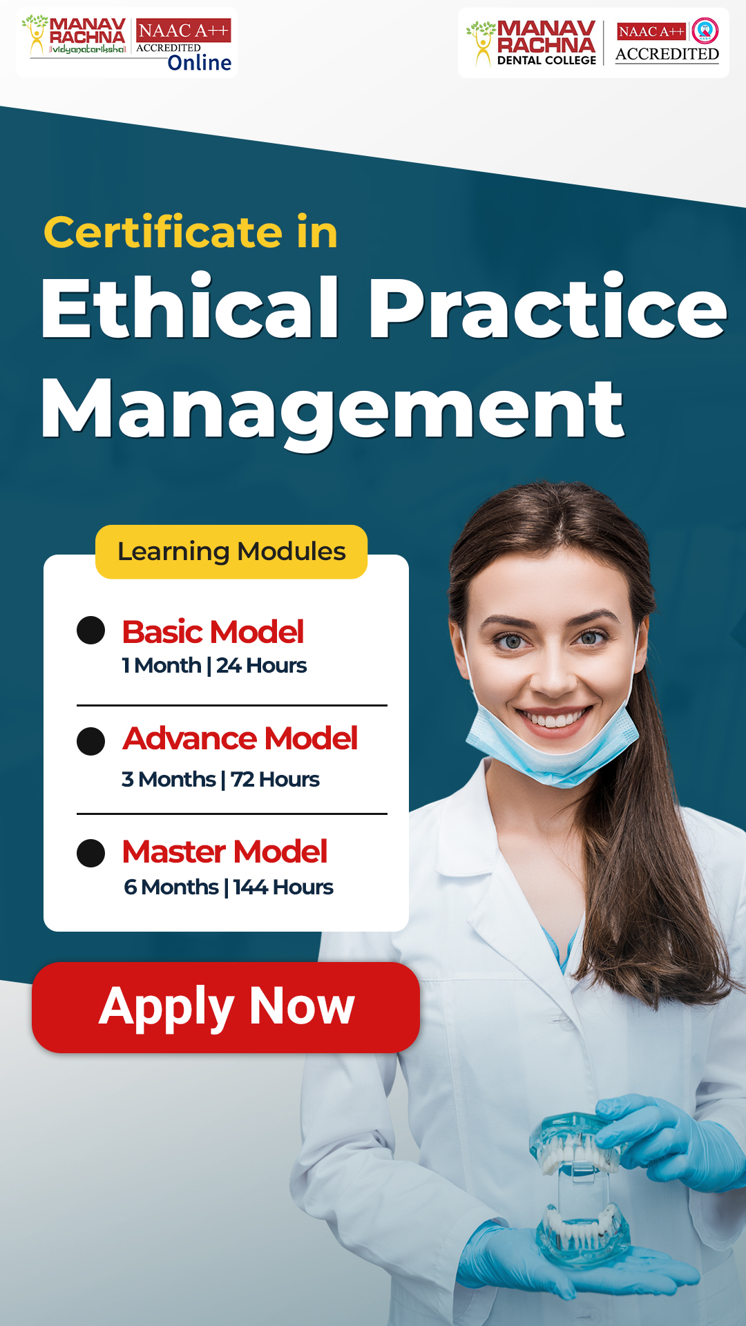 Manav Rachna Online Facebook ad: Certificate in Medico Legal Science, Enroll Today