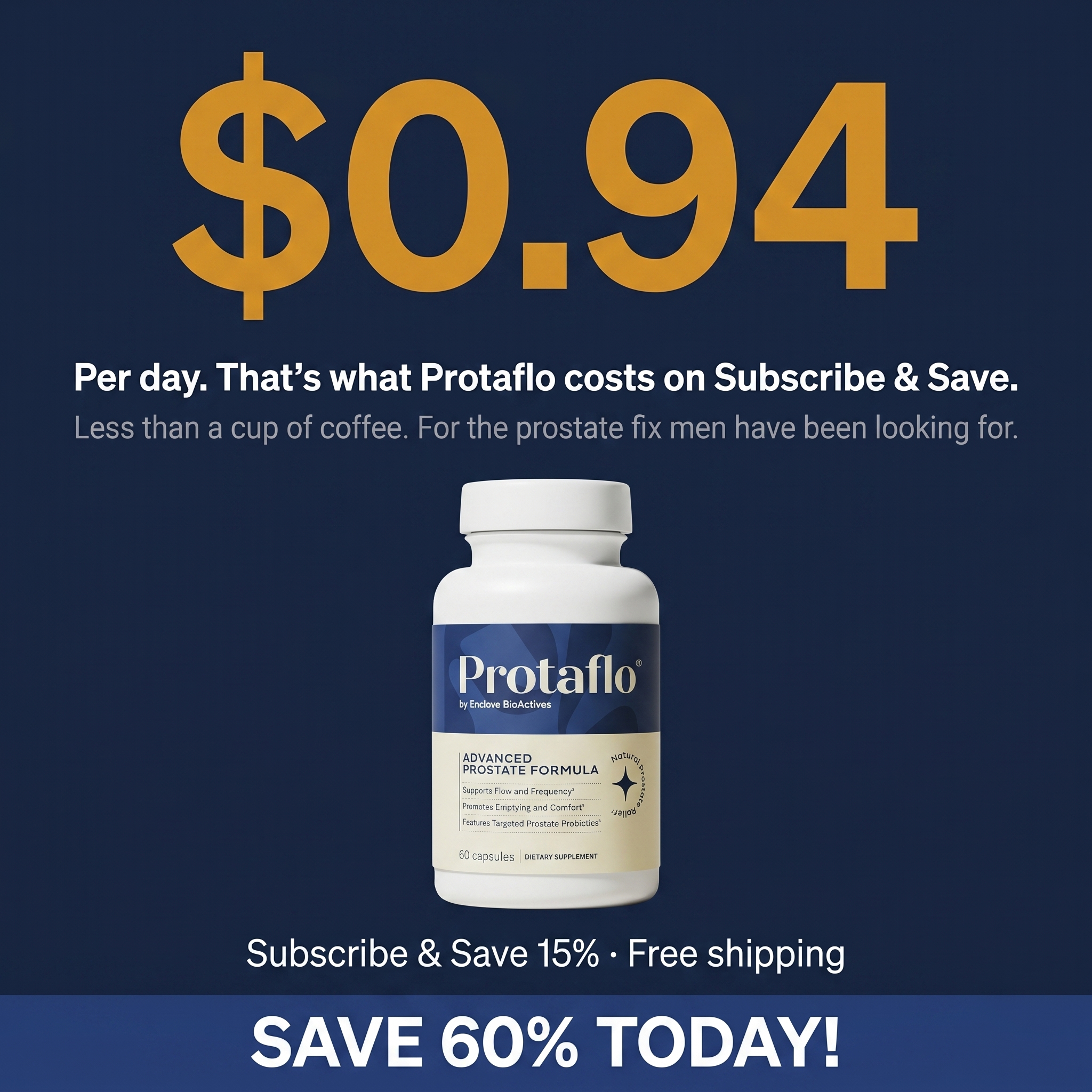 Protaflo Facebook ad