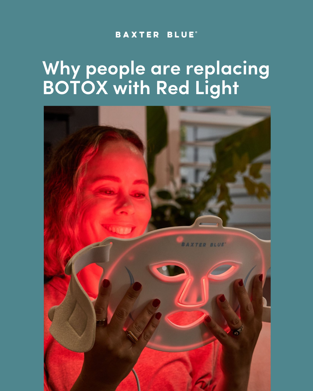 Baxter Blue Facebook ad