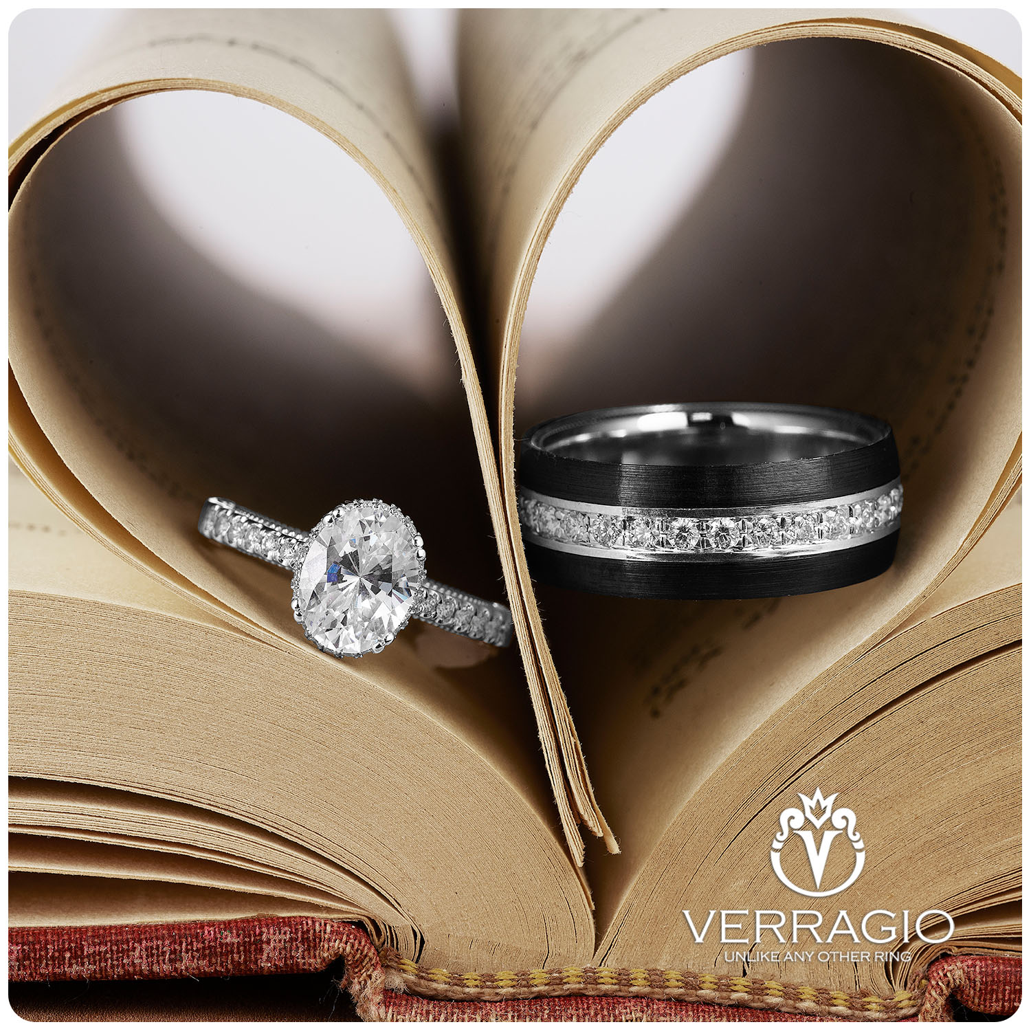Verragio Engagement Rings and Wedding Bands Facebook ad