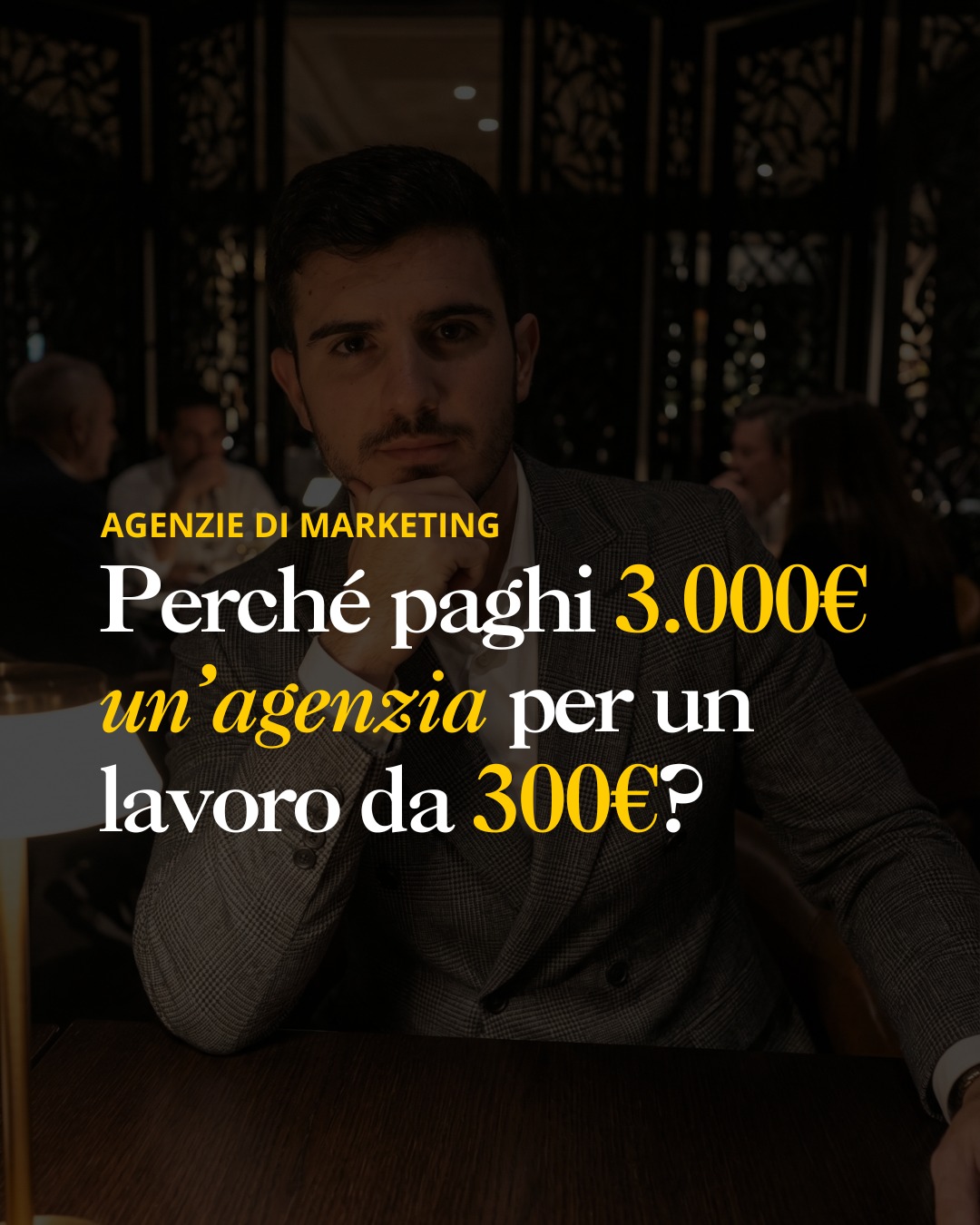 Stefano Aiello Facebook ad: Perché paghi 3.000€ un'agenzia di marketing per un…