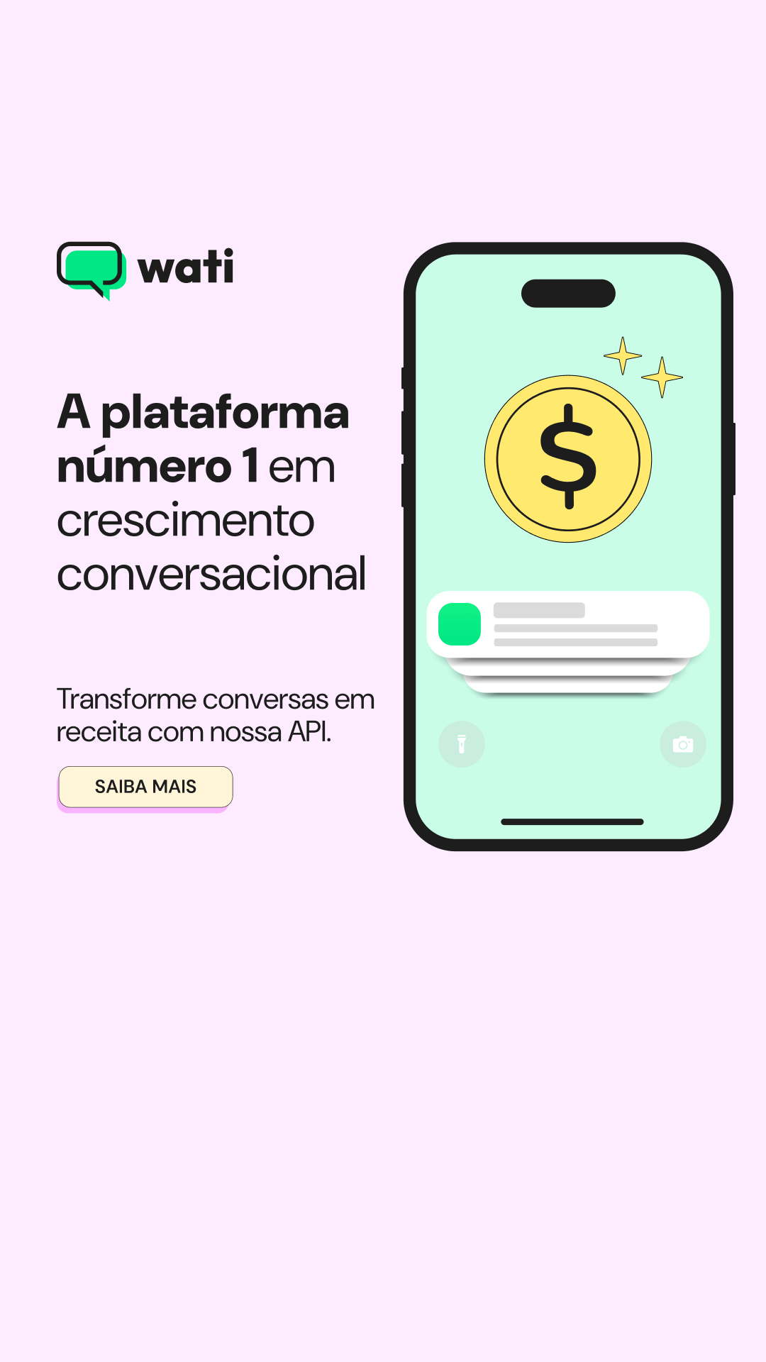 Wati Brasil Facebook ad