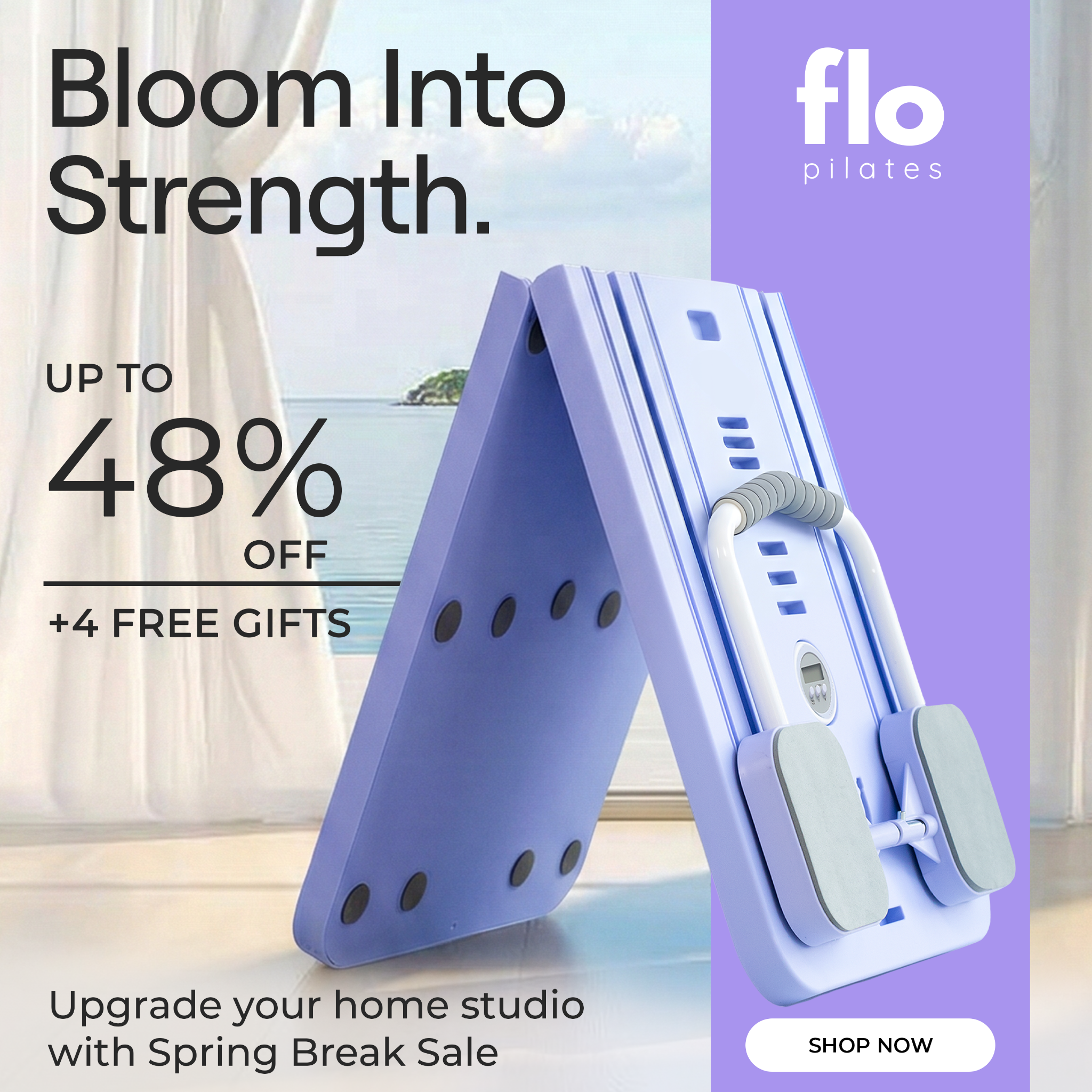 Flo Pilates Facebook ad