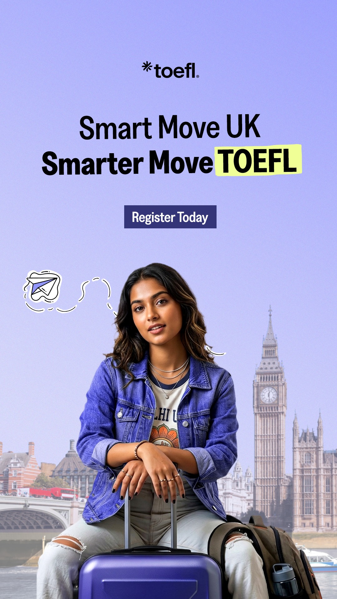 TOEFL Facebook ad