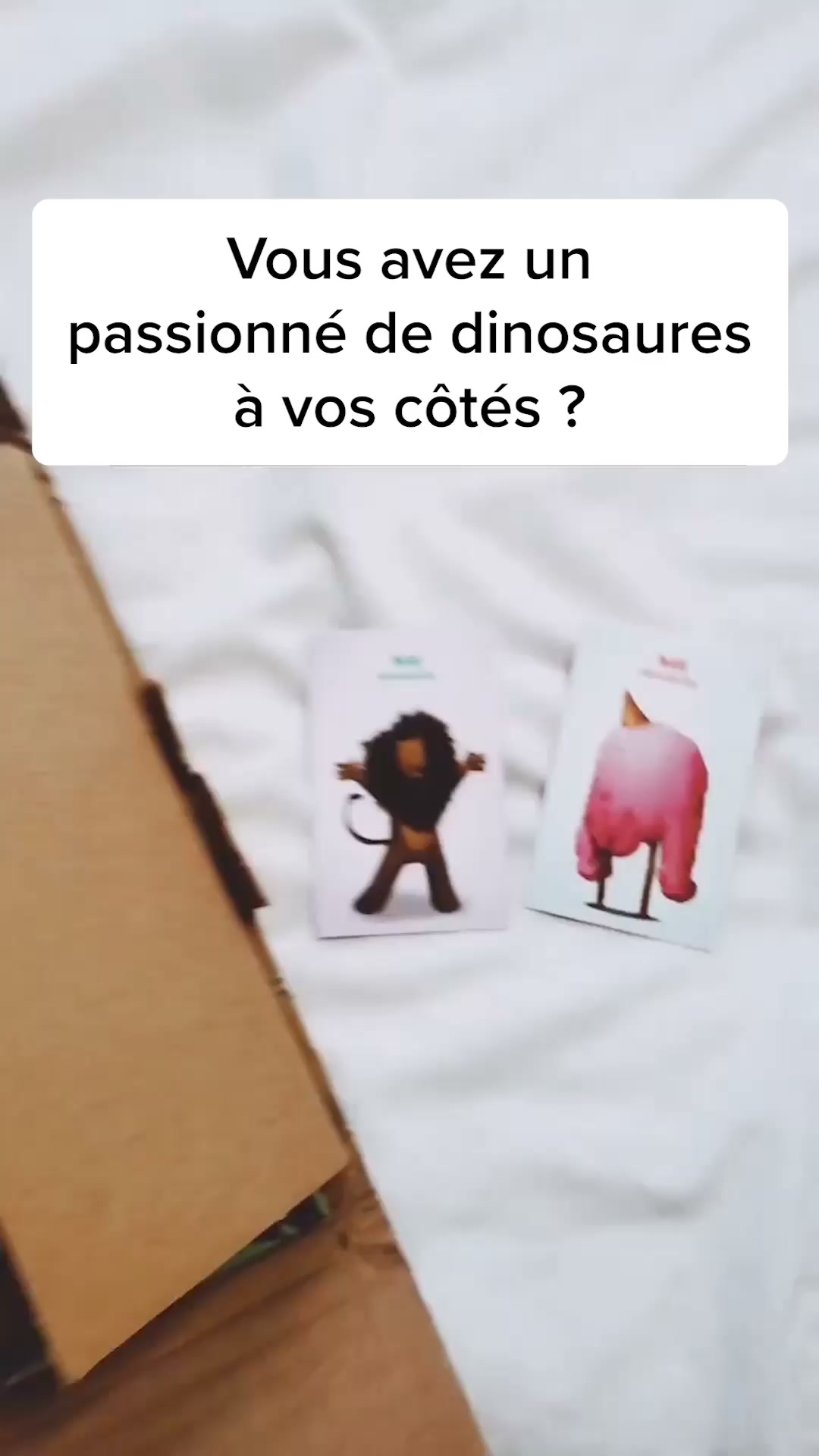 Wonderbly Facebook ad: Et si votre enfant devenait un dinosaure?