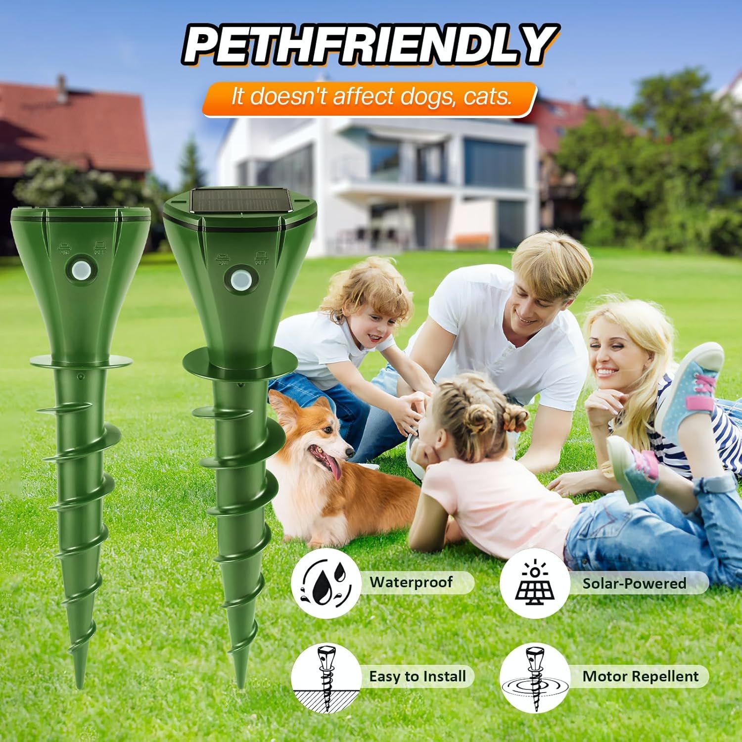 Ugtech Online Services & Solutions Facebook ad: Solar-Powered Pest & Animal Repellent
