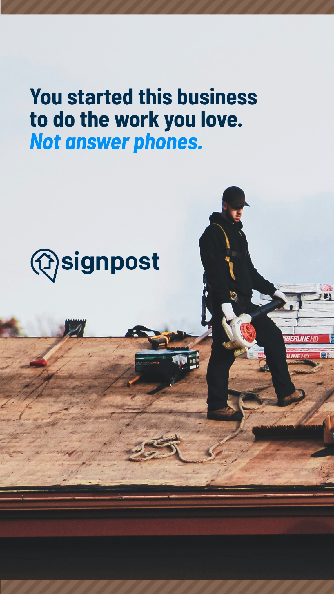 Signpost Facebook ad