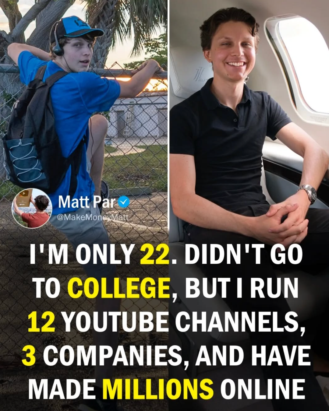 Matt Par Facebook ad