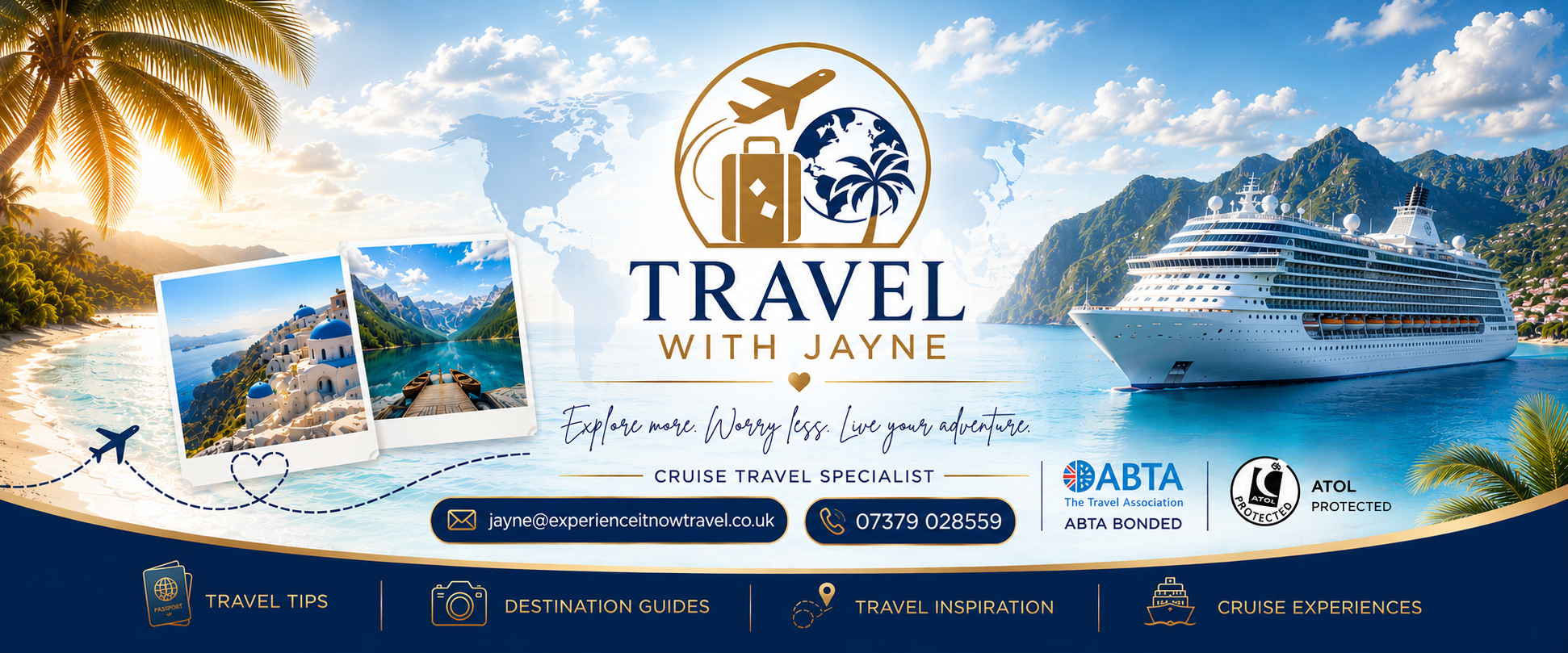 Jayne - Experience It Now Travel Facebook ad