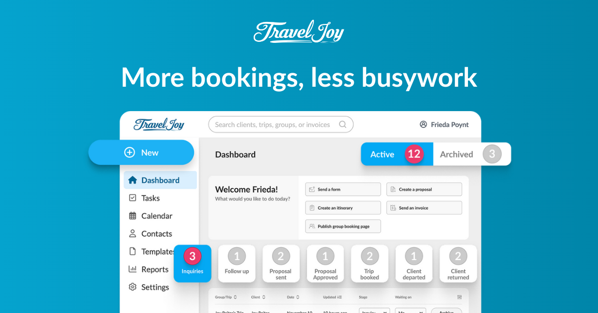 TravelJoy Facebook ad