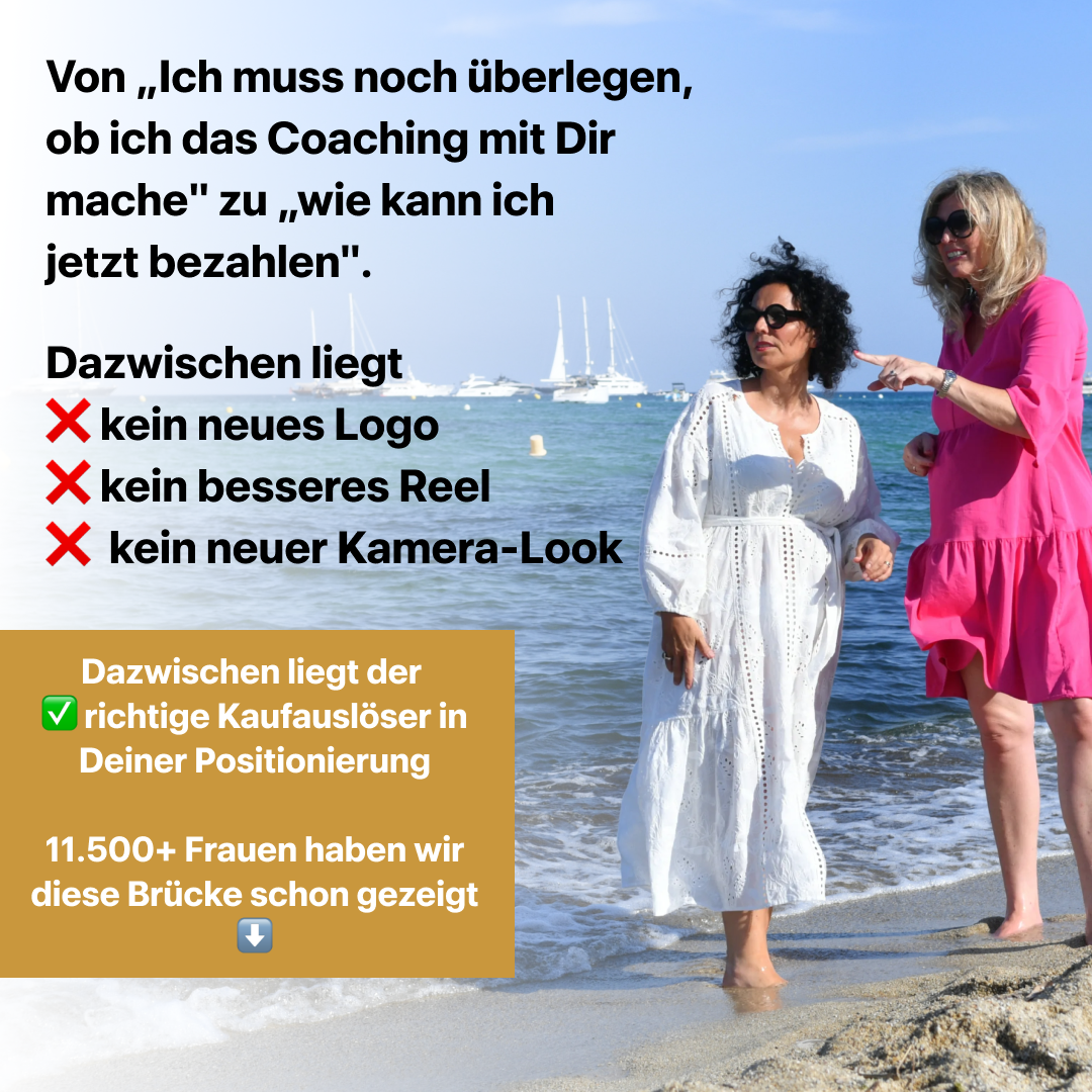 Susanne & Nicole Facebook ad: 10 Tage LIVE Coachingmarkt erobern. Starte hier…