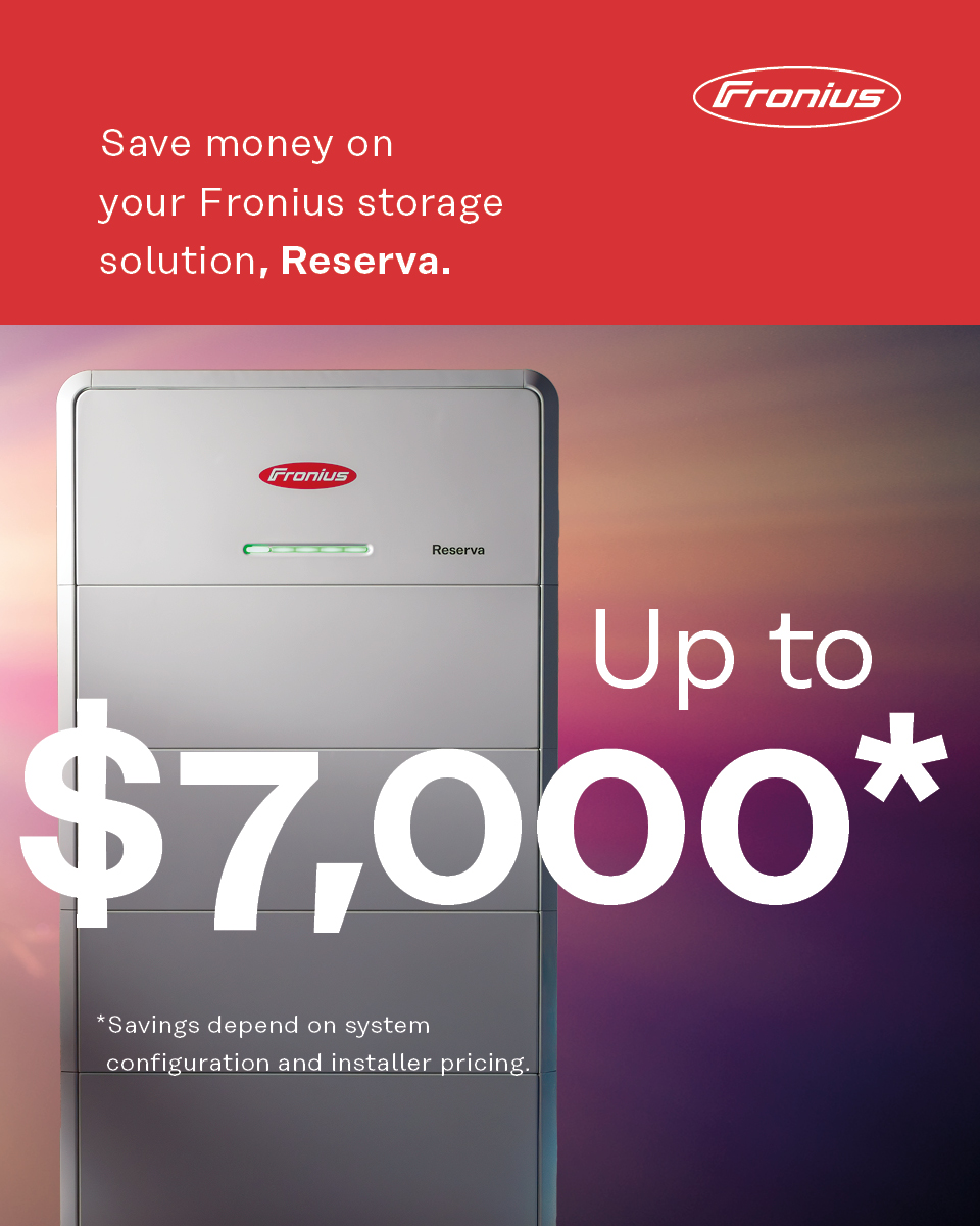 Fronius Australia Facebook ad: Stop relying on the grid.