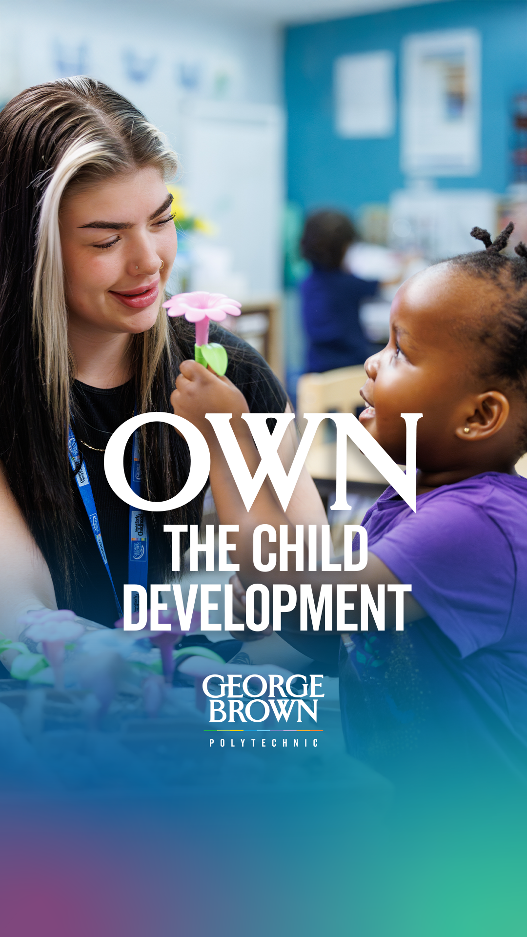 George Brown Polytechnic Facebook ad from Feb 19, 2026