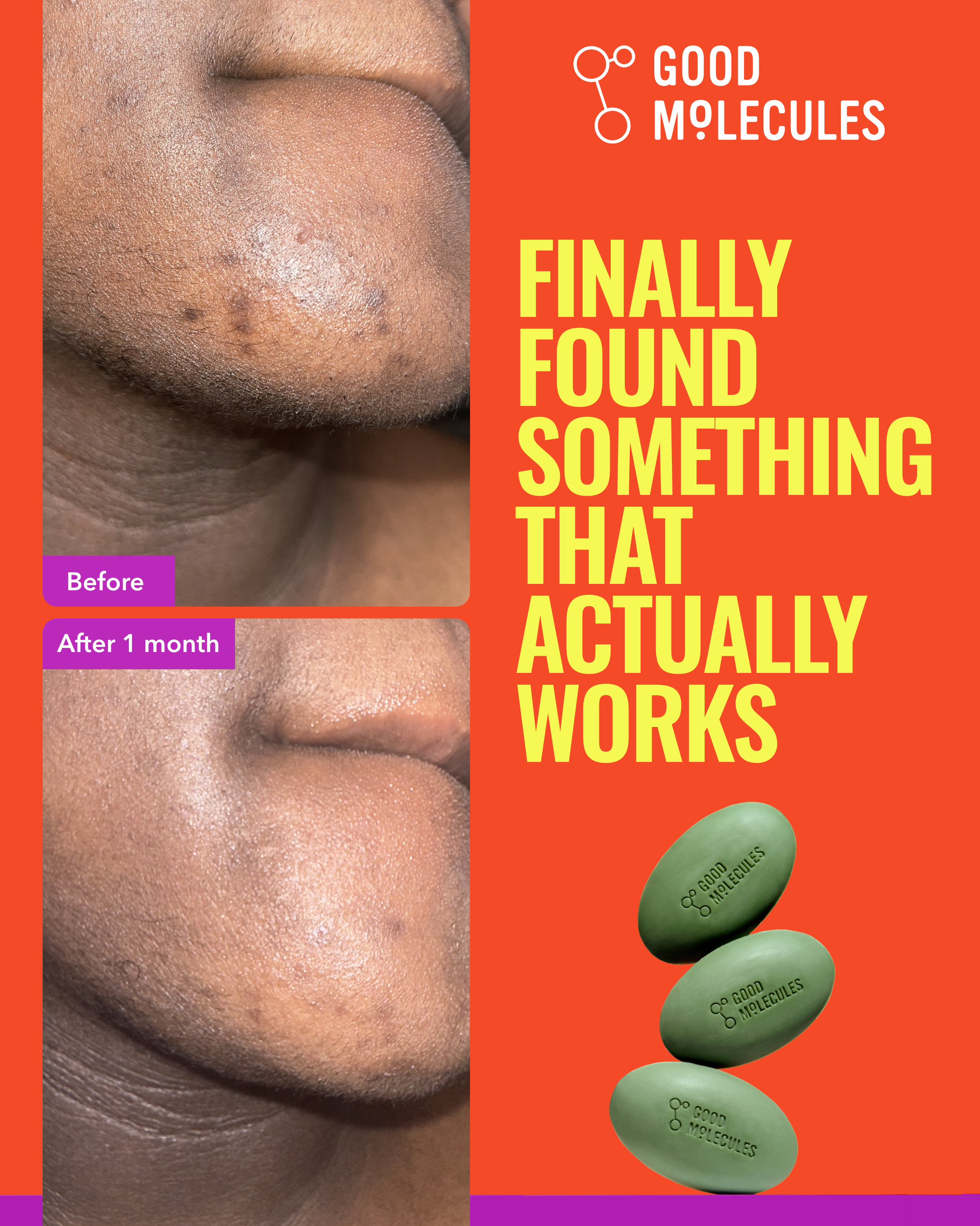 Good Molecules Facebook ad