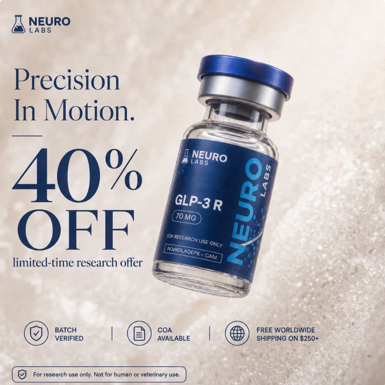 Neuro Facebook ad: 40% Off With Code NEURO40