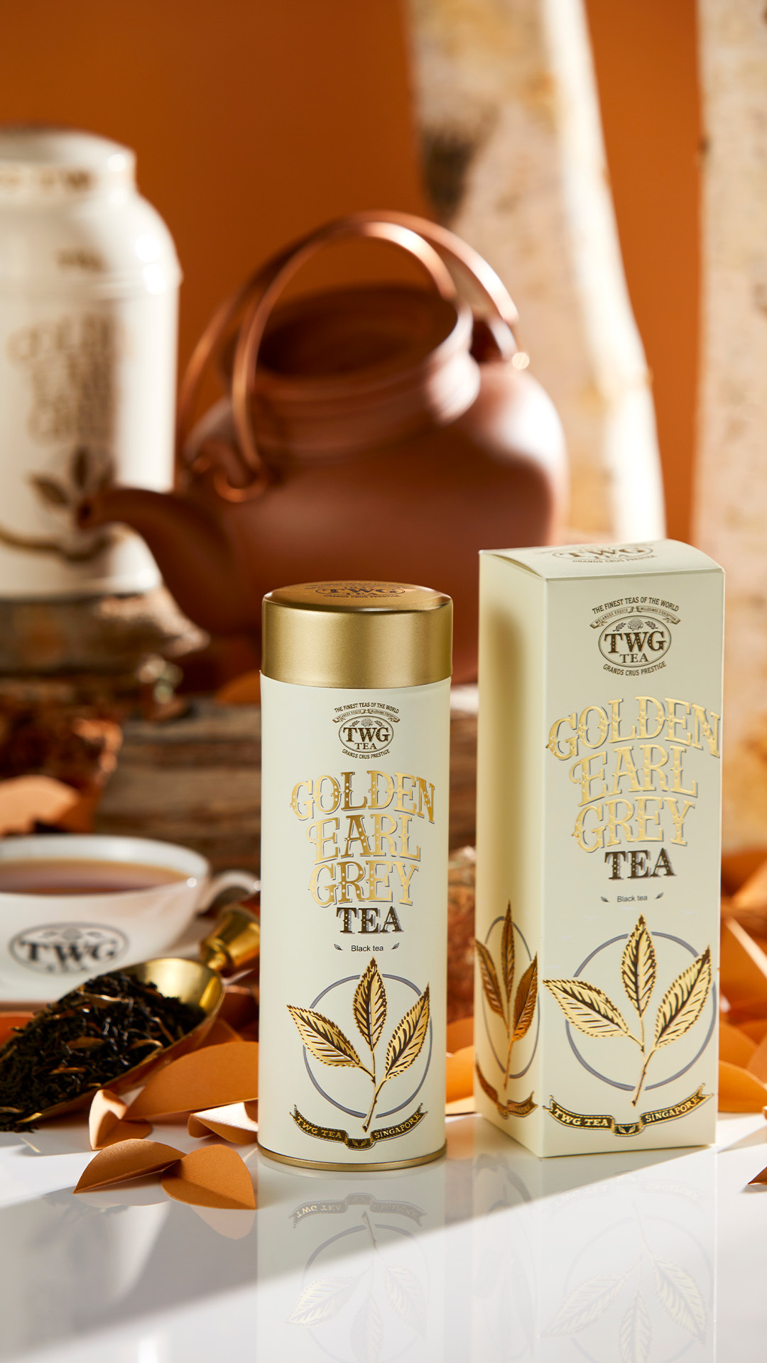 TWG Tea Facebook ad: The Finest Teas of the World