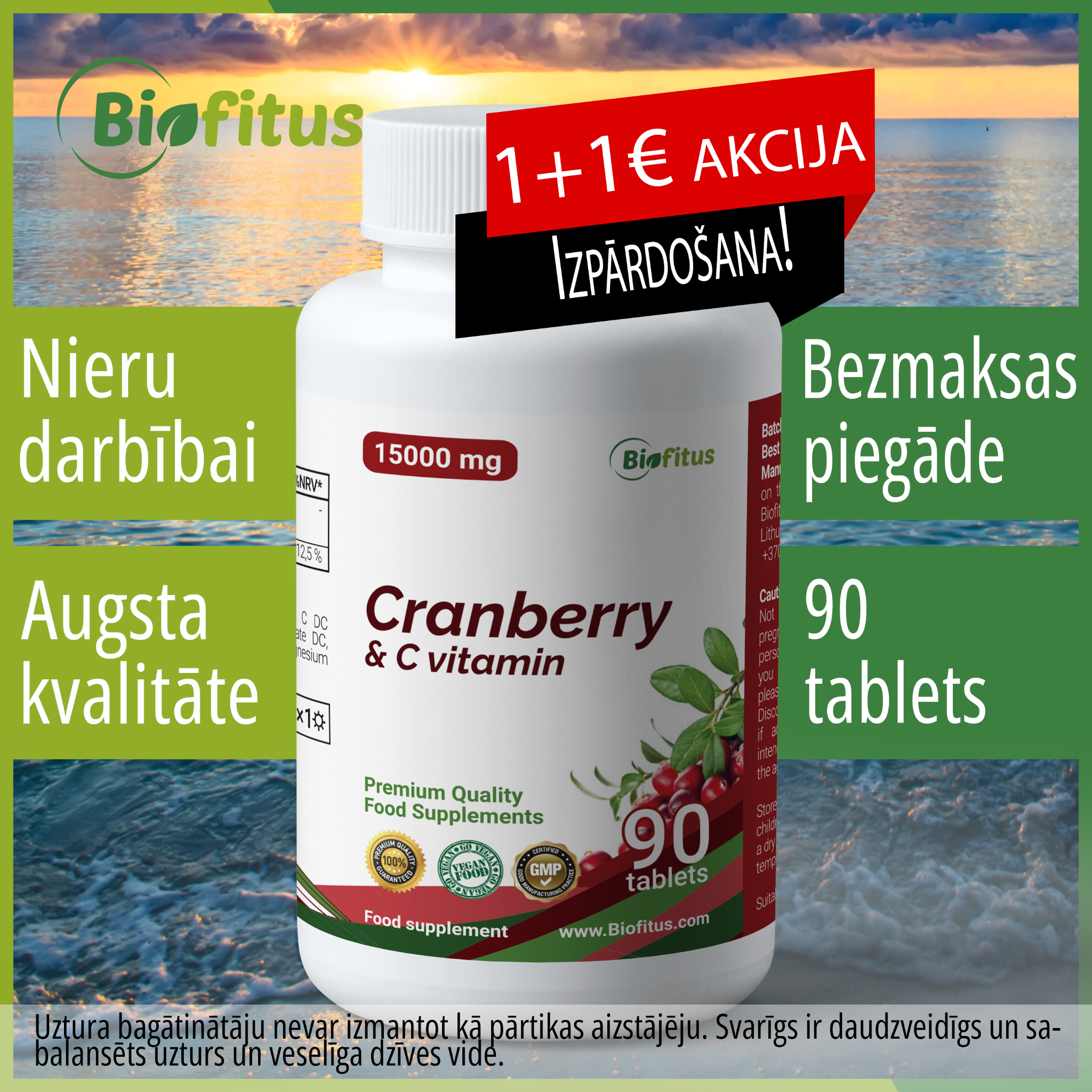 Biofitus.lv Facebook ad