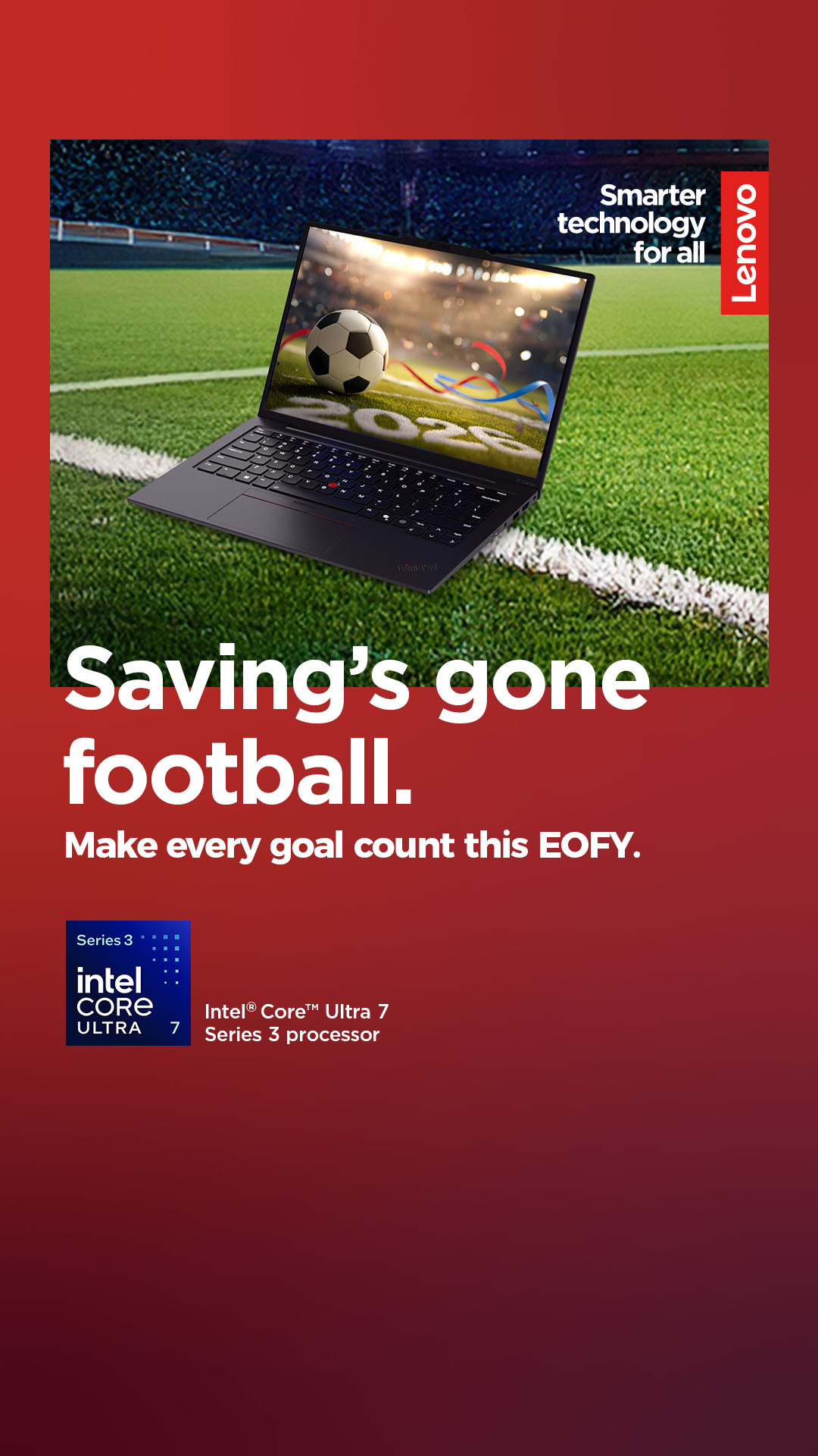 Lenovo Australia and New Zealand Facebook ad