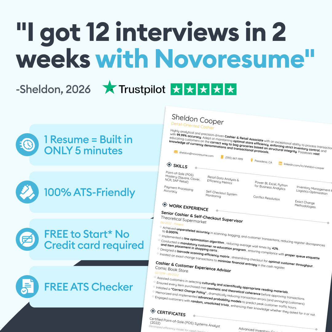Novorésumé Facebook ad