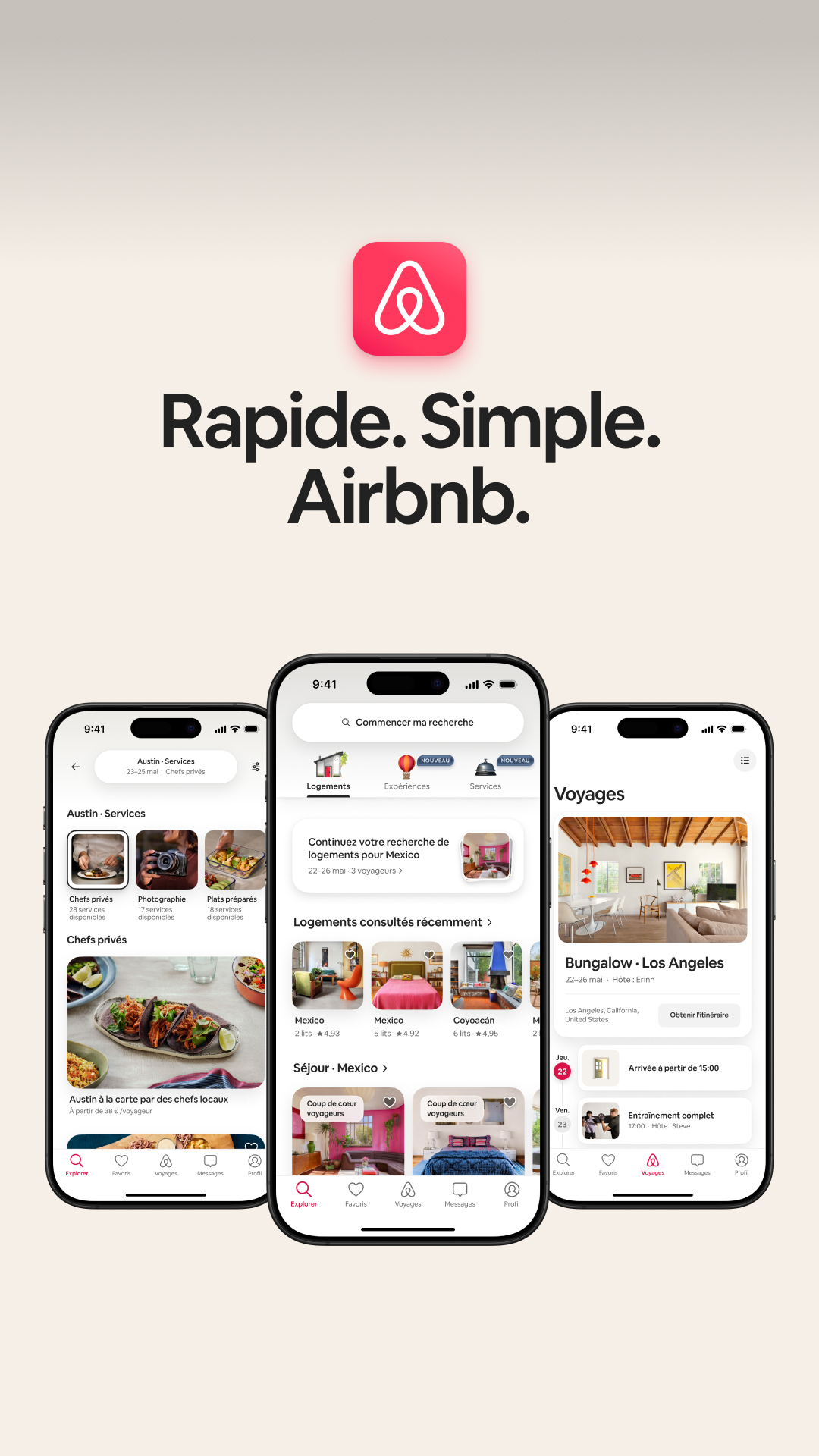 Airbnb Facebook ad