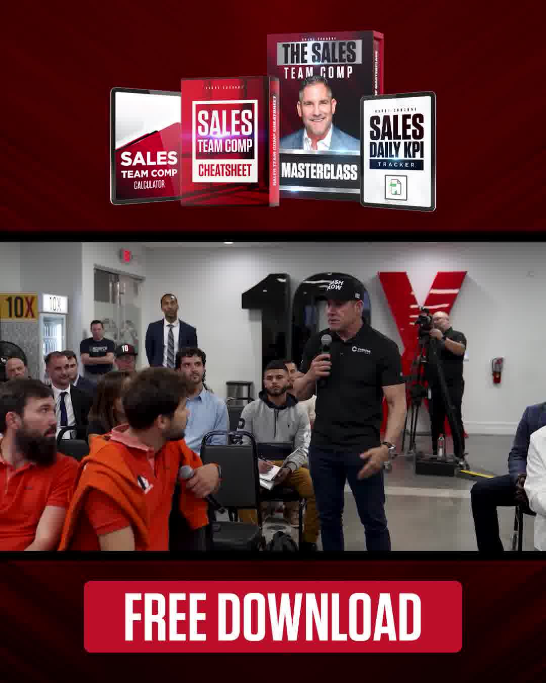 Grant Cardone Facebook ad: Keep Your People And Maximize Your Profit